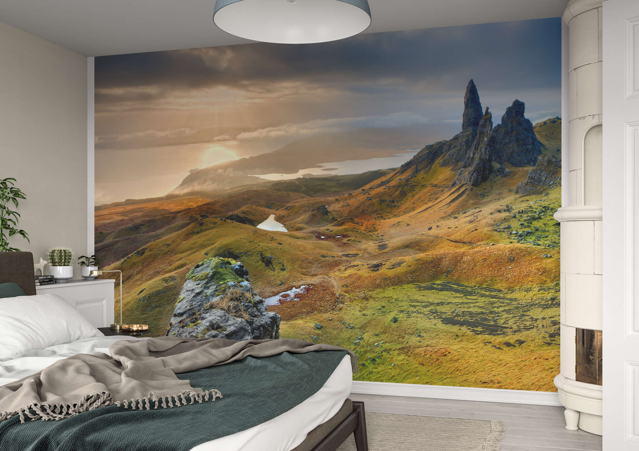 10-862416 Raumbilder 2 Mountain landscape wall mural 862416