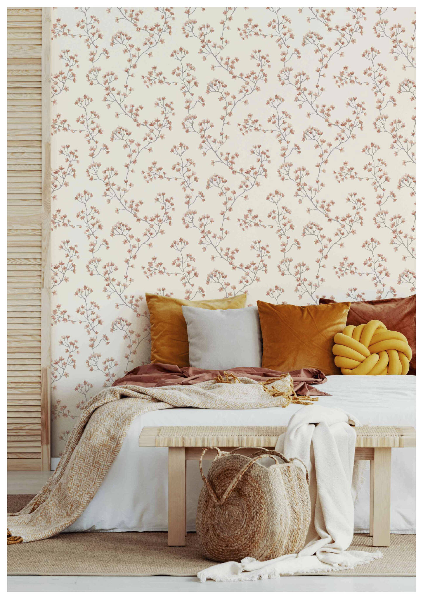 10-792720 Raumsituationen 2 Non-woven wallpaper in pink Selection vinyl/non-woven 792720