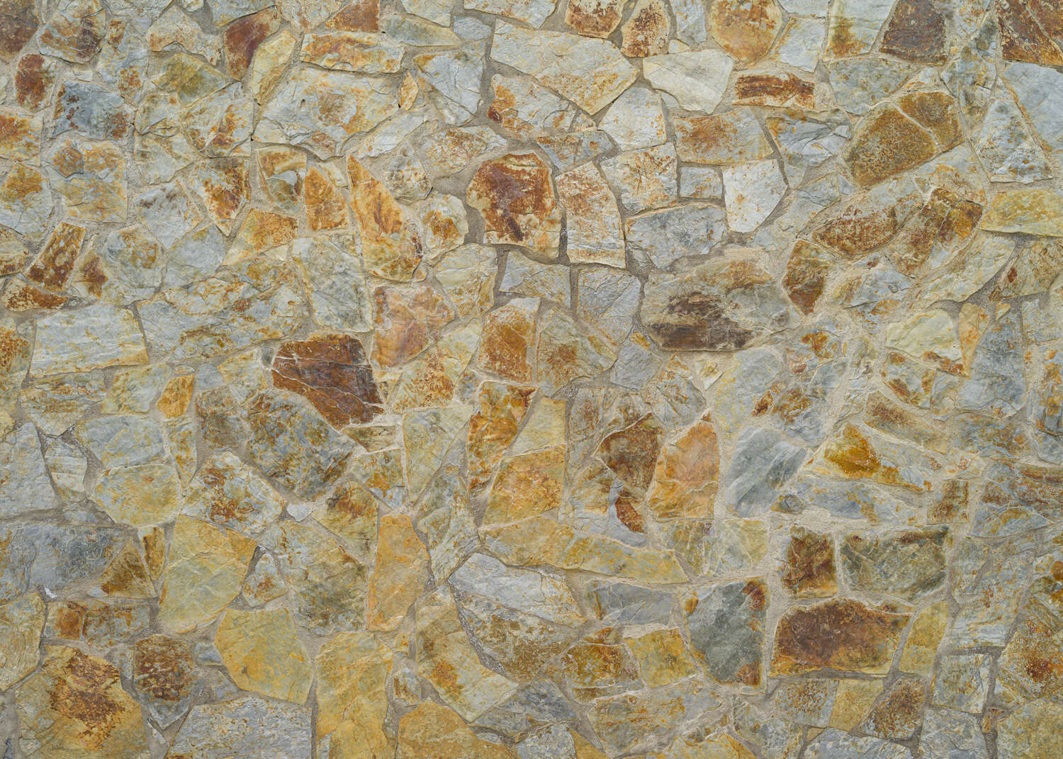 363760 - Fototapete - Naturstein-Mosaik schafft mediterranes Flair magicwalls stone effect wallpaper 363760