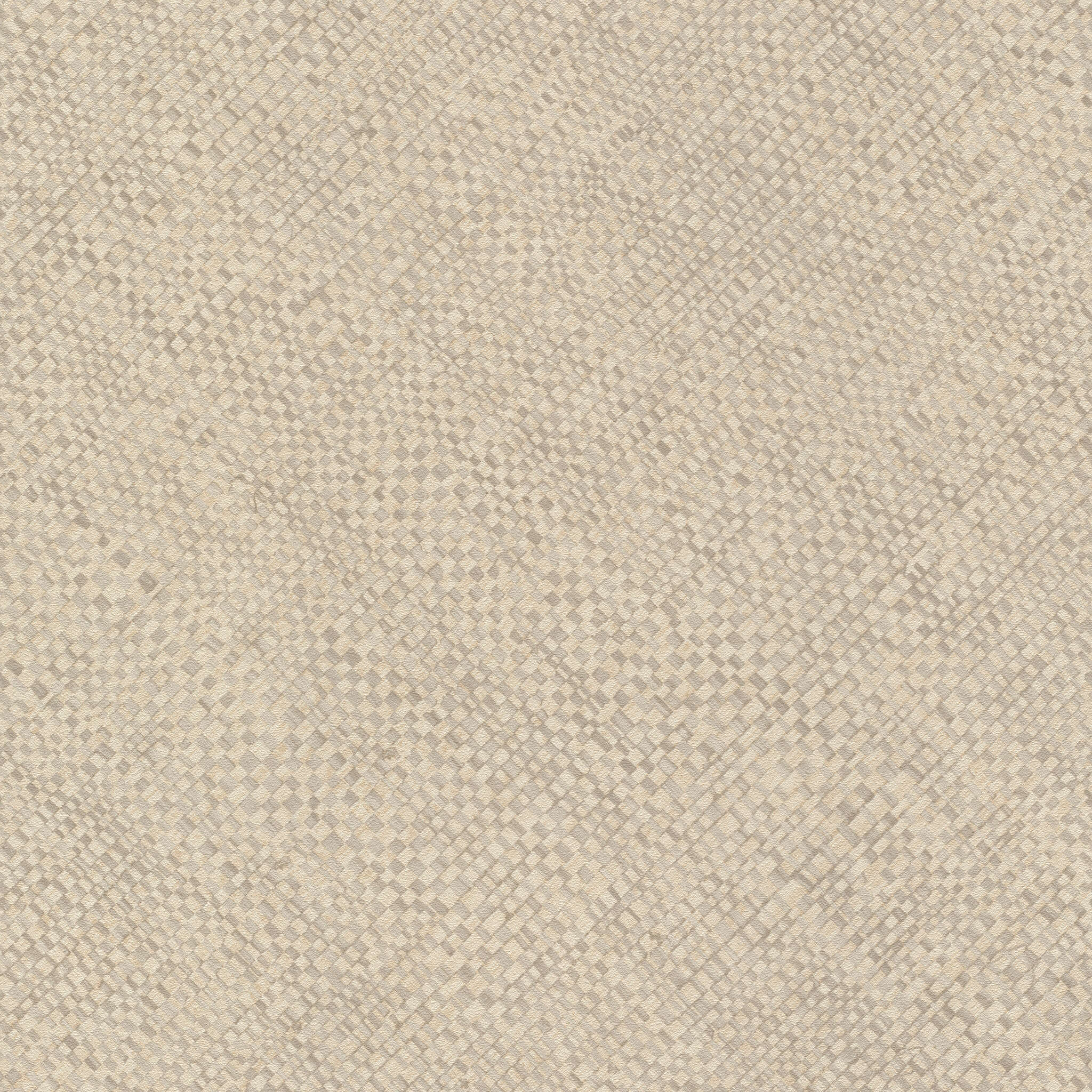 Non-woven wallpaper in beige Farmhouse 709445