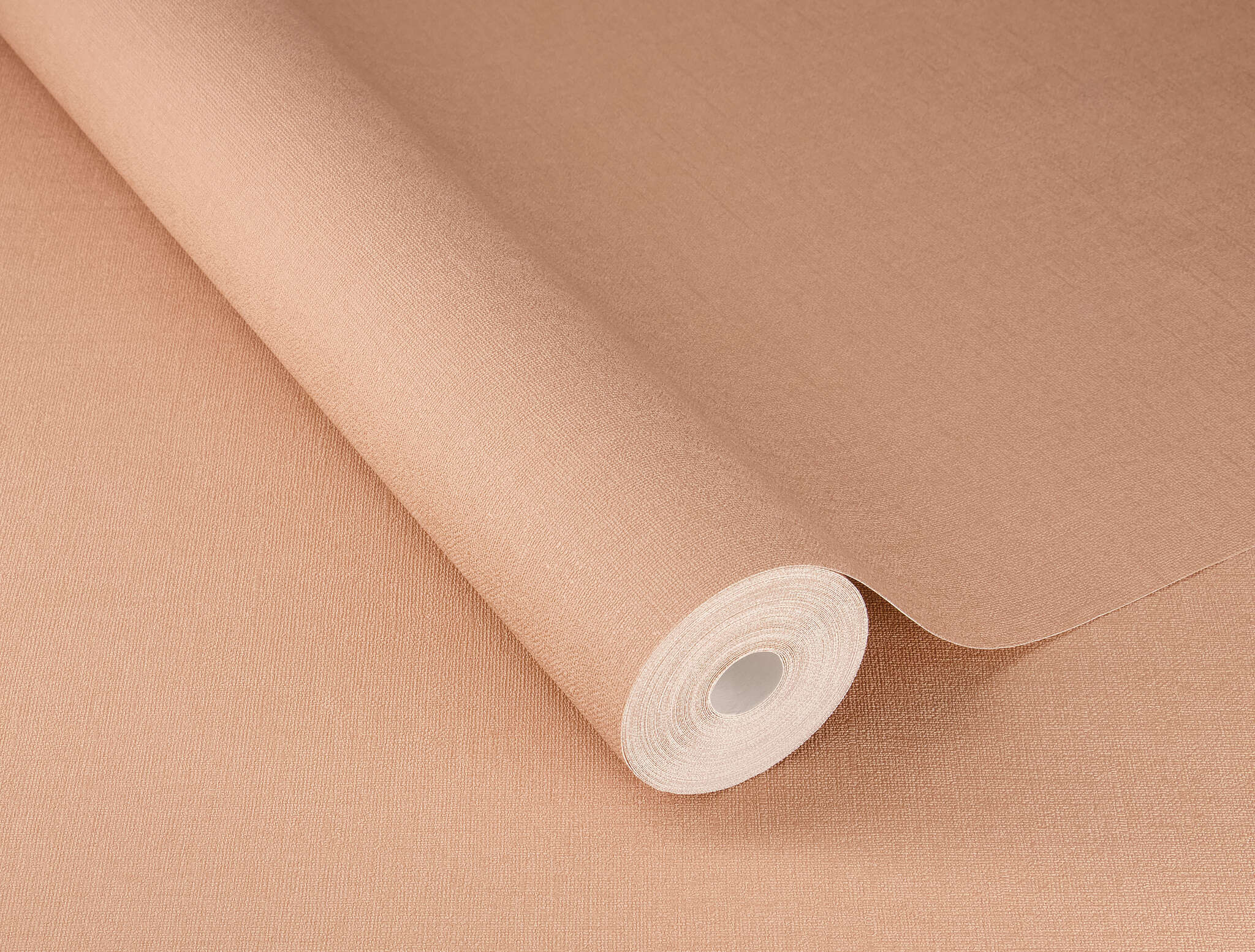 10-698084 Detailaufnahmen 1 Textile look non-woven wallpaper in Orange Selection vinyl/non-woven 698084