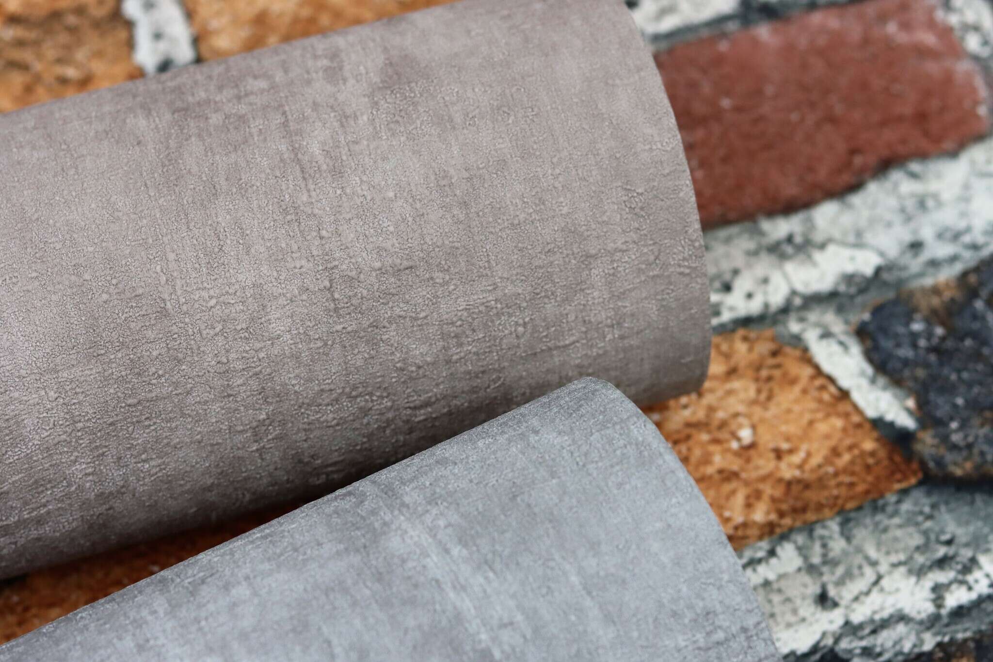 10-968736 Detailaufnahmen 3 Metal look non-woven wallpaper in gray stone gray Wall Textures XL Vol. 3 968736