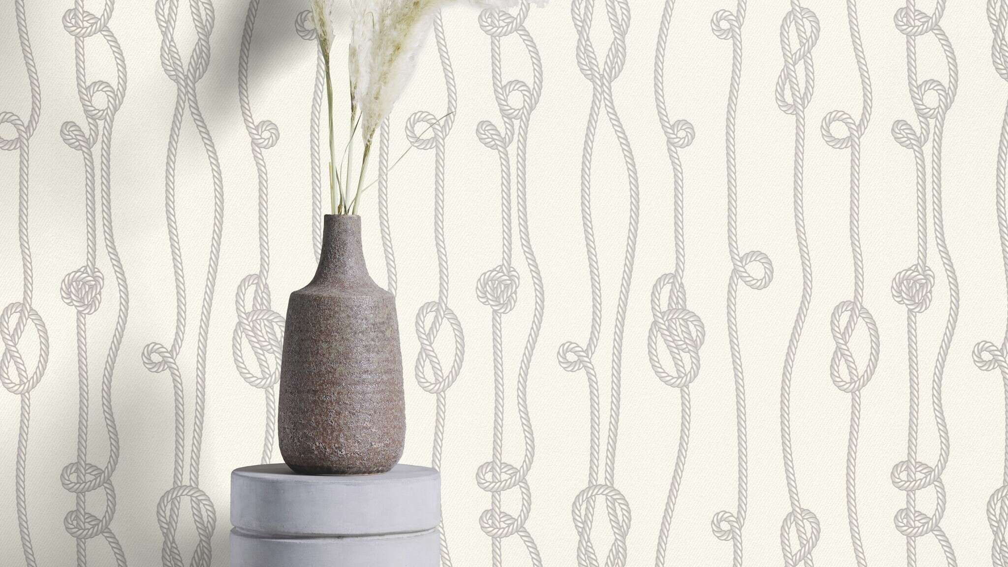 10-429169 Raumsituationen 1 Non-woven wallpaper in gray-sand Selection Relief/non-woven 429169