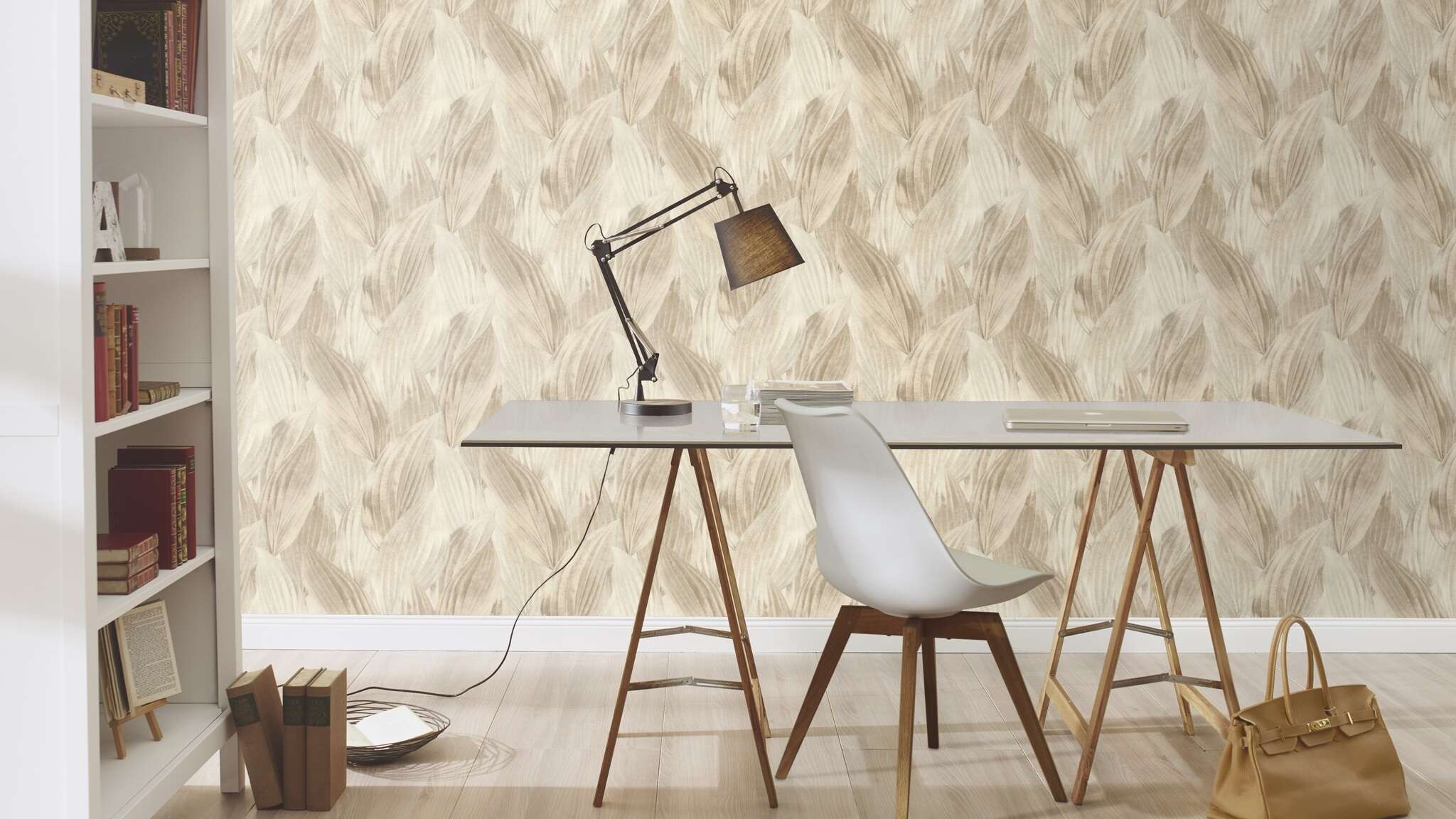 10-571554 Raumsituationen 1 Papier peint intissé beige Back To Nature 571554