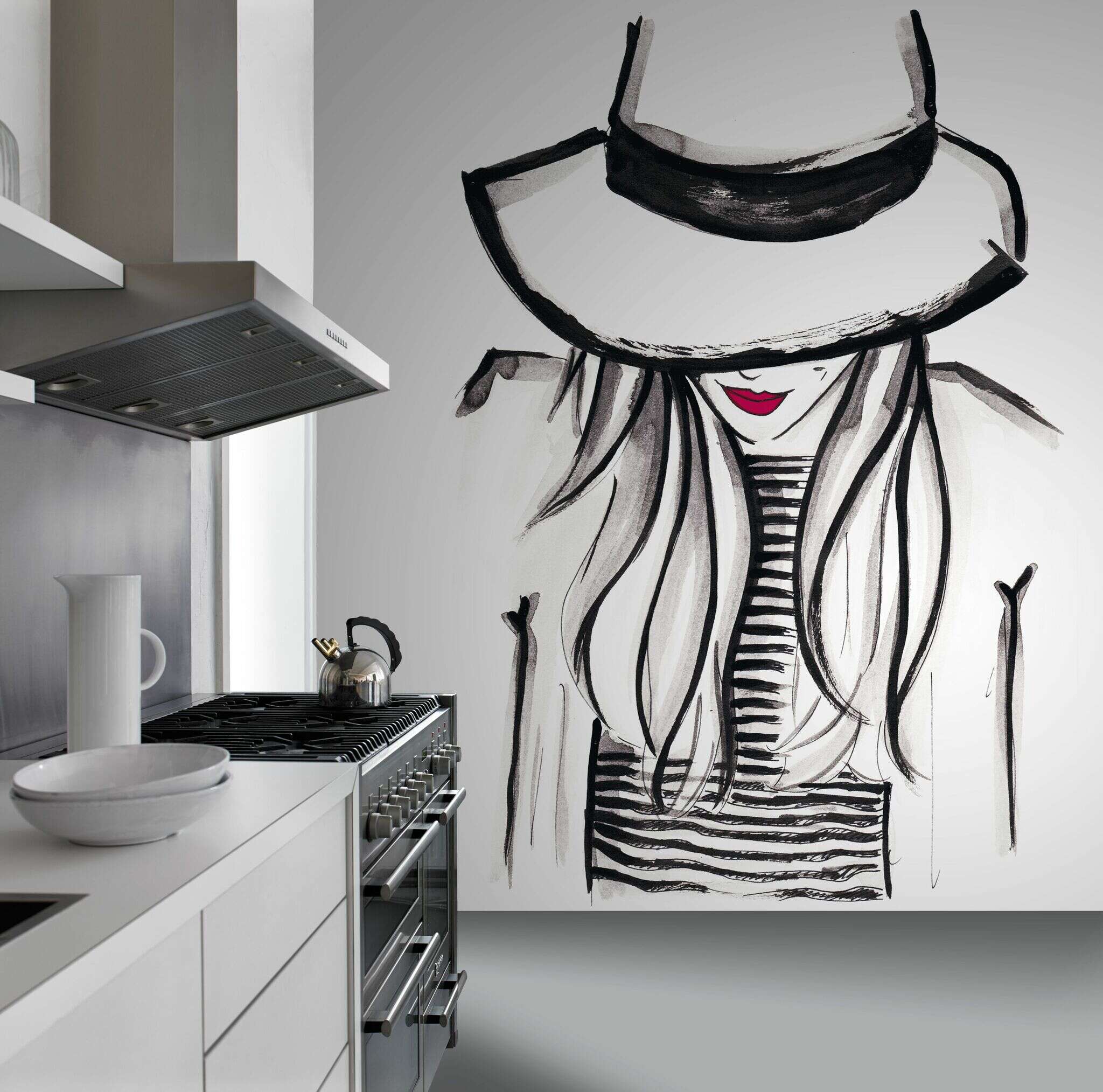 10-100877 Raumsituationen 4 Young Artists photo wallpaper 100877