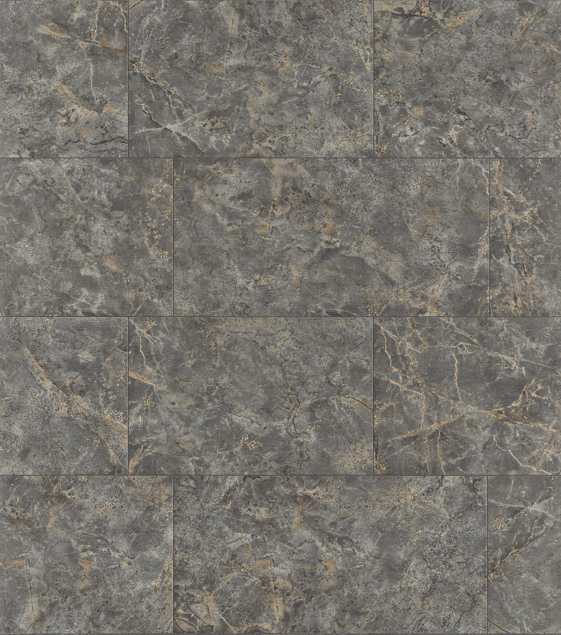 Selbstklebende Tapete Luxora 371413 - Naturstein-Optik in Dunkelgrau Selbstklebende Tapete Luxora 371413 - Naturstein-Optik in Dunkelgrau und Gold