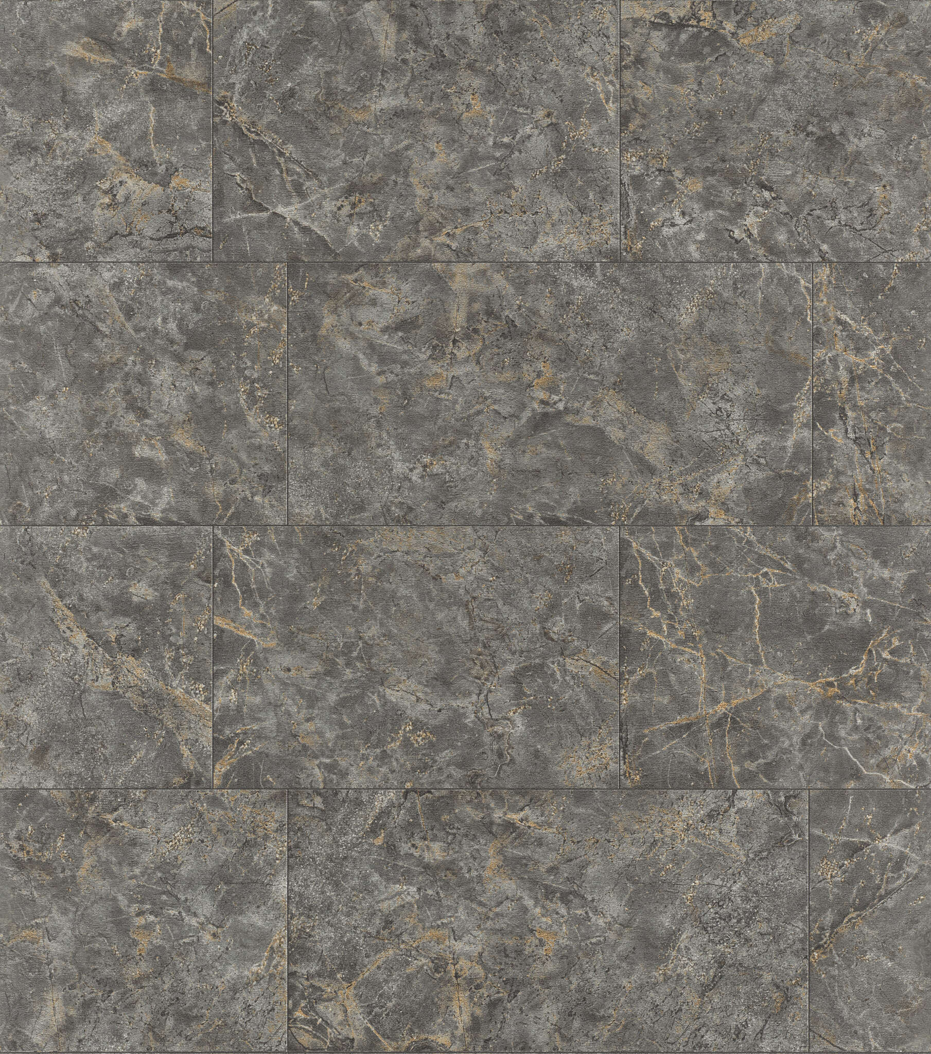 Selbstklebende Tapete Luxora 371413 - Naturstein-Optik in Dunkelgrau