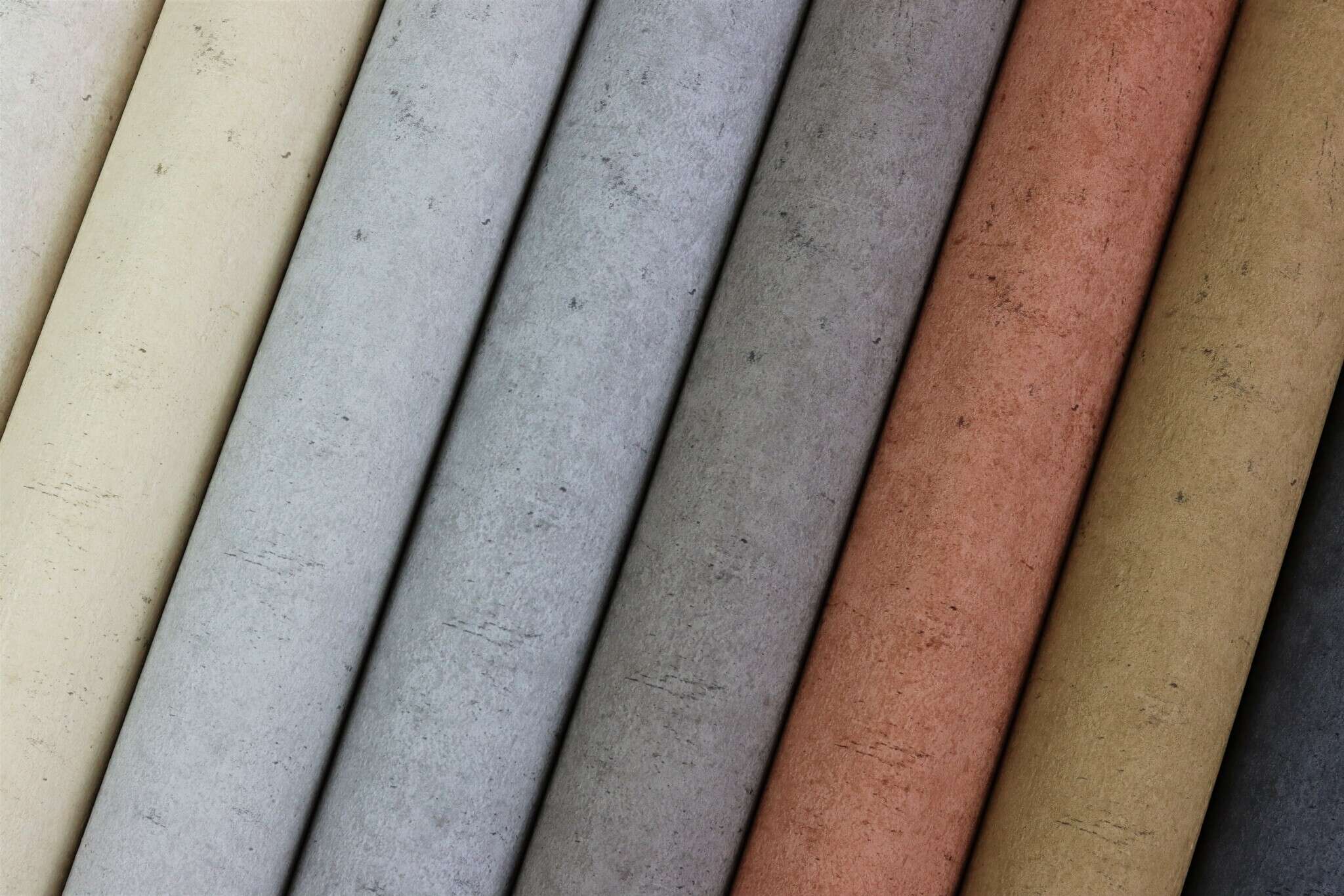 10-520897 Detailaufnahmen 3 Detailed image of Single-colour wallpaper with concrete look