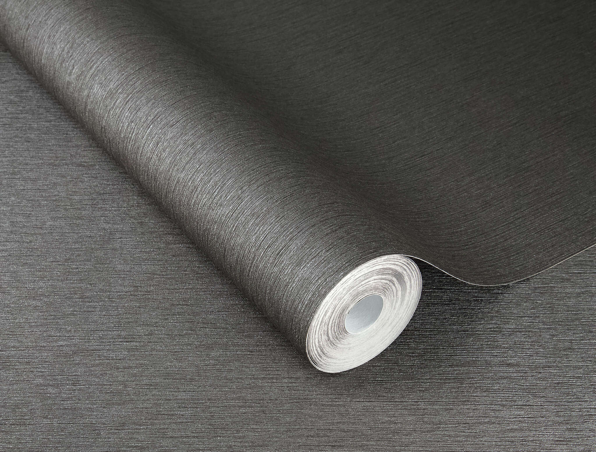 10-608694 Detailaufnahmen 1 Detailed image of Single-colour wallpaper with thread texture