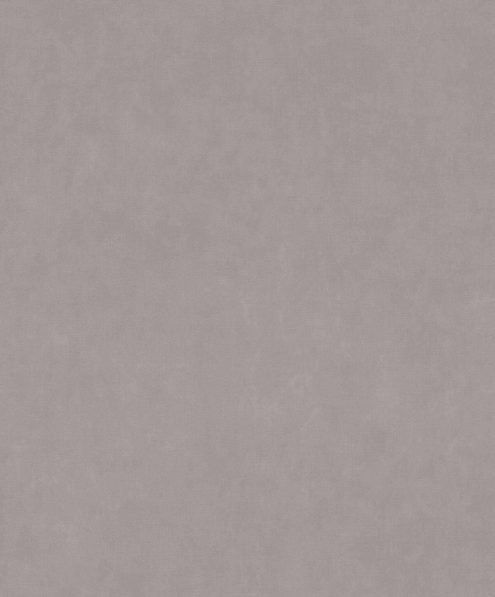 10-330083 Artikelscan 1 Dark plain wallpaper in mud grey with a fine woven texture – modern, calm and versatile.