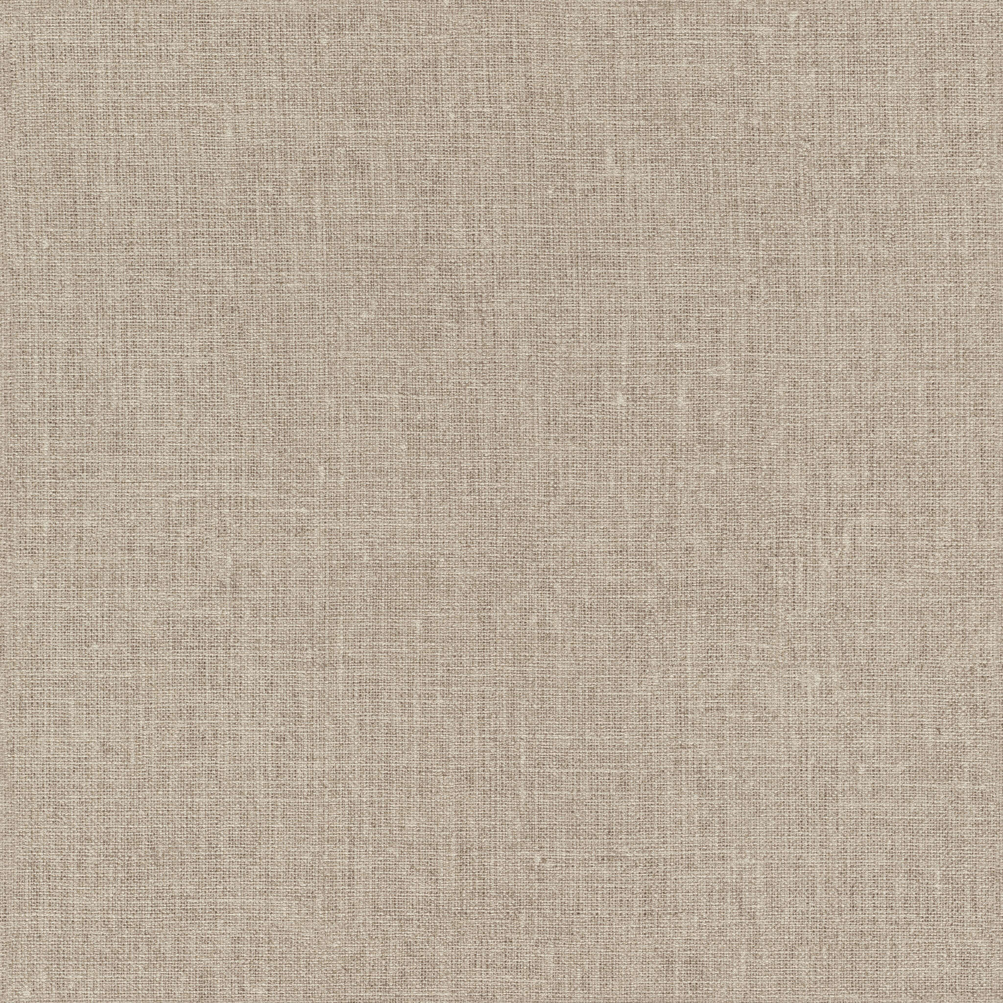 10-613872 Artikelscan 1 Uni Vliestapete Leinenoptik in Braun-taupe - Atelier Tissé Linor 613872