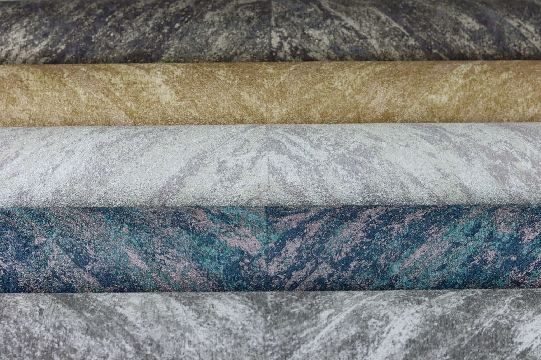 10-617542 Detailaufnahmen 11 Herringbone non-woven wallpaper in turquoise-lagoon Selection 617542
