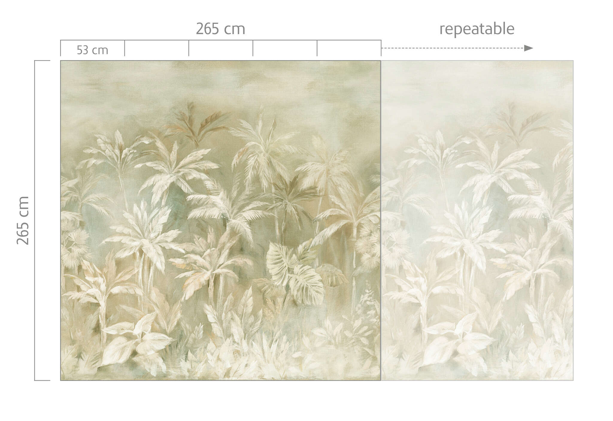 10-364507 Bildauschnitt 1 magicwalls photo wallpaper palm trees 364507