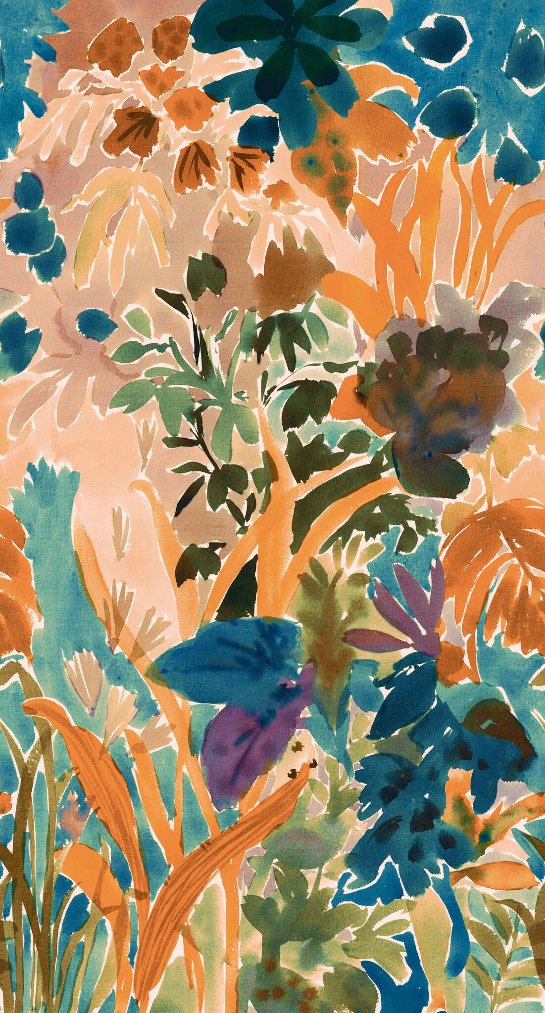 10-300360 Artikelscan 1 Wall mural Honey in Orange | Roomblush - RB460