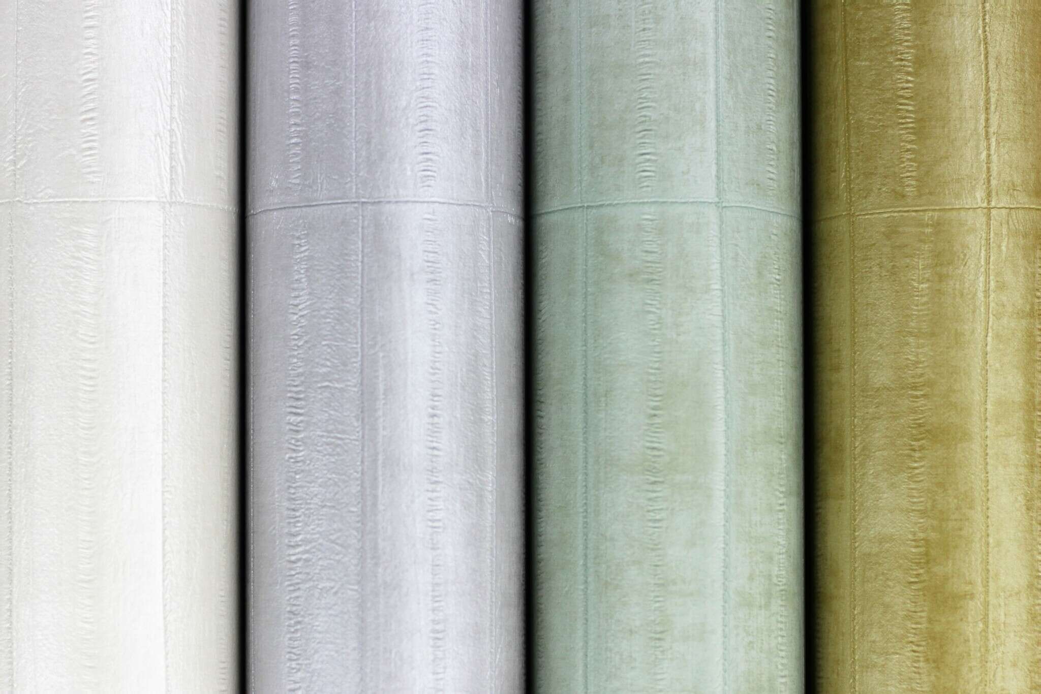 10-418484 Detailaufnahmen 15 Leather-look non-woven wallpaper in light green 418484
