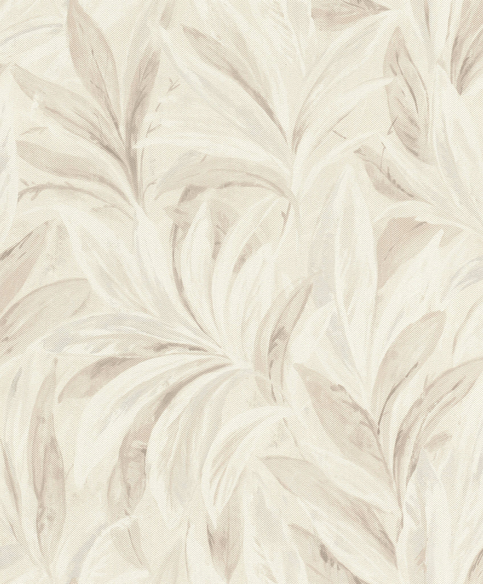 10-547467 Artikelscan 1 Wallpaper with stylised leaves and a fabric look