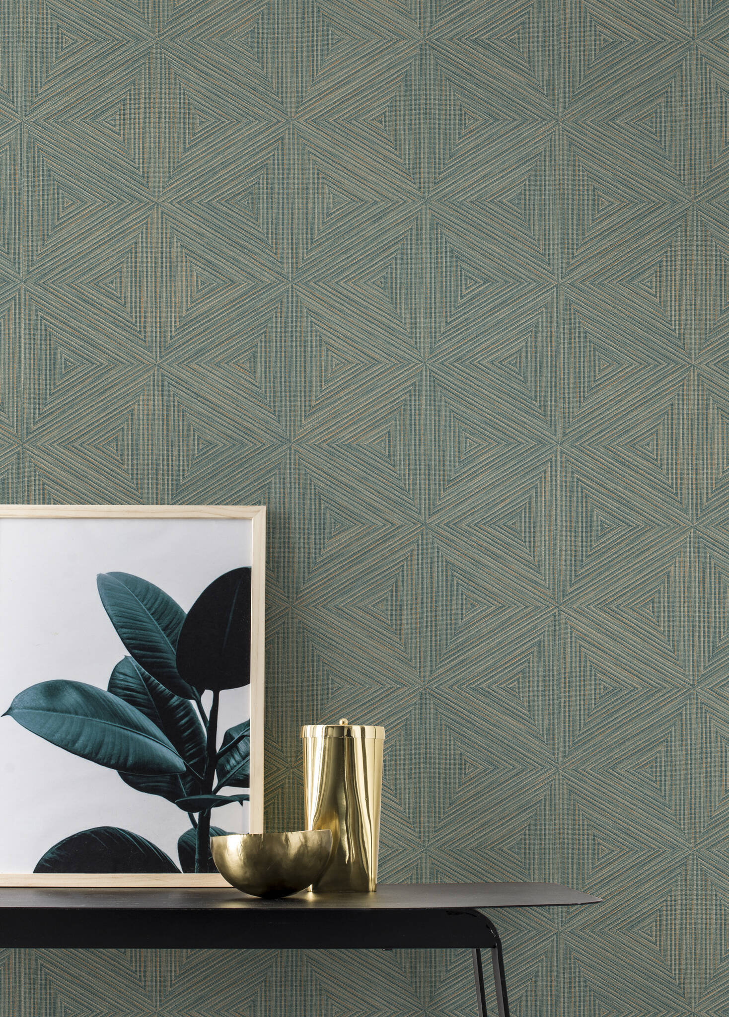 10-571271 Raumsituationen 2 Non-woven wallpaper in blue Back To Nature 571271