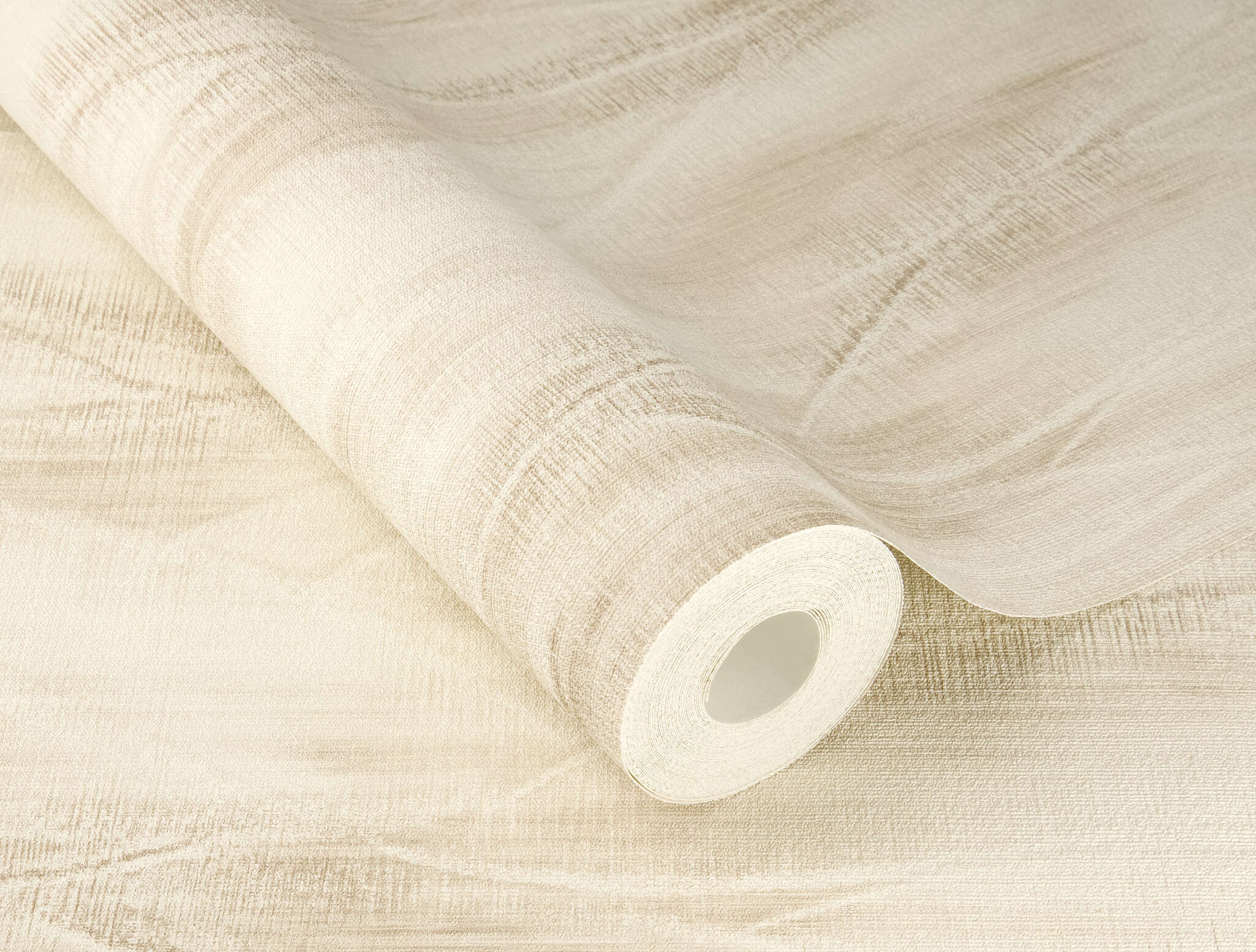 10-486247 Detailaufnahmen 1 Image détaillée de Papier peint avec des feuilles ombragées et une texture textile