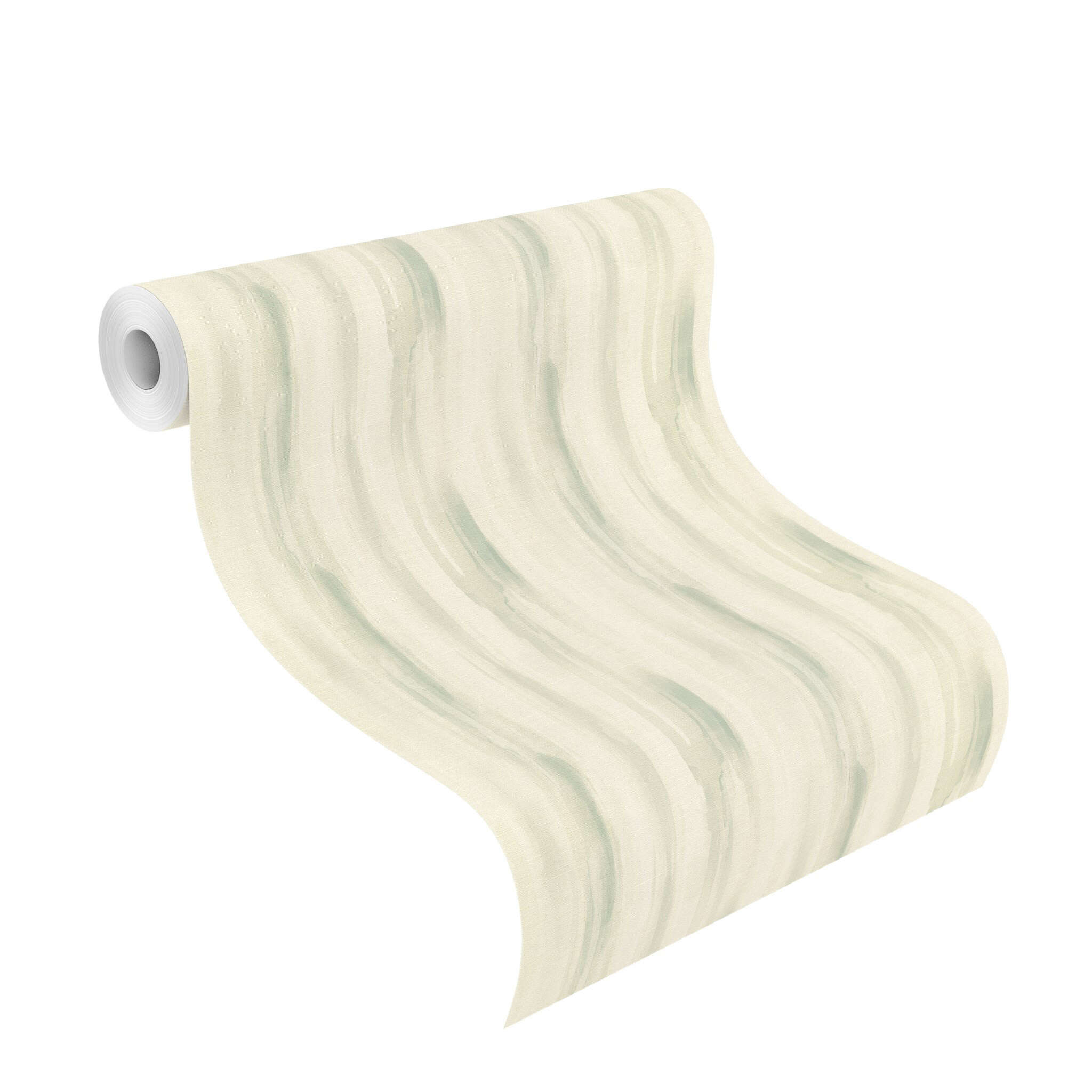 10-509335 Rolle abgerollt 1 Non-woven wallpaper in green Selection vinyl/non-woven 509335