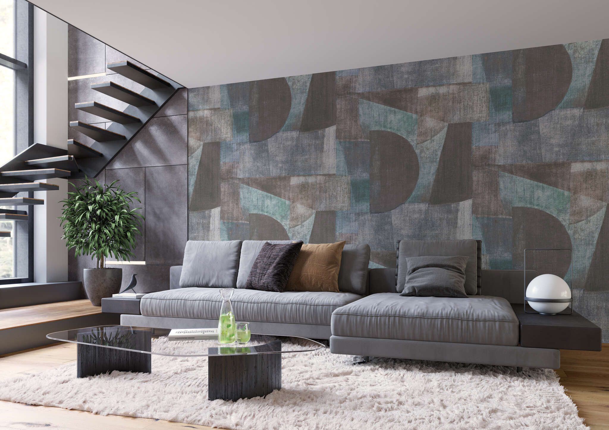 10-521733 Raumsituationen 1 Concrete photo wallpaper 521733