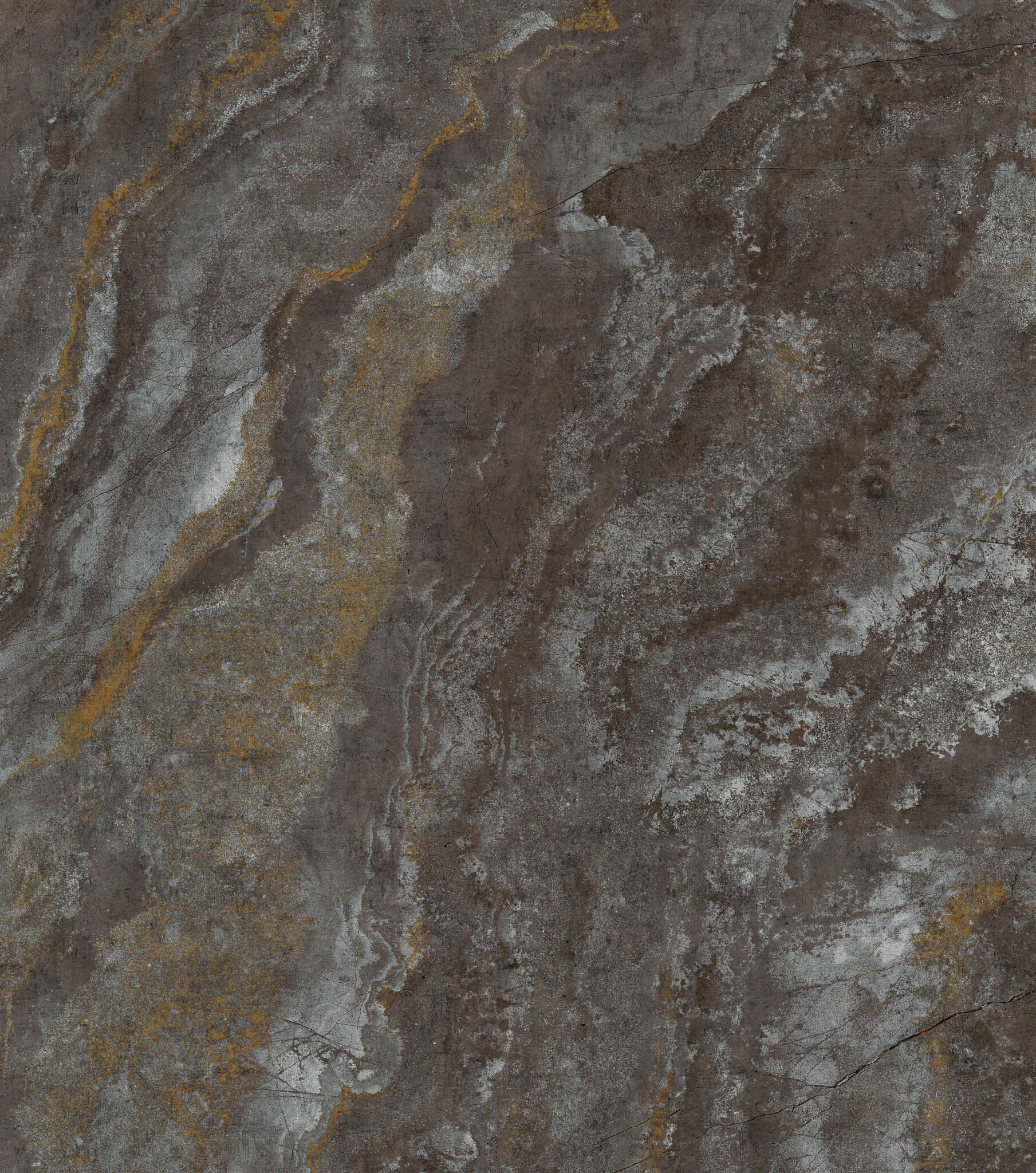 10-366709 Artikelscan 1 SCHÖNER WOHNEN-Kollektion Wandbild Fototapete MARBLE XXL in Grau und Gold 366709