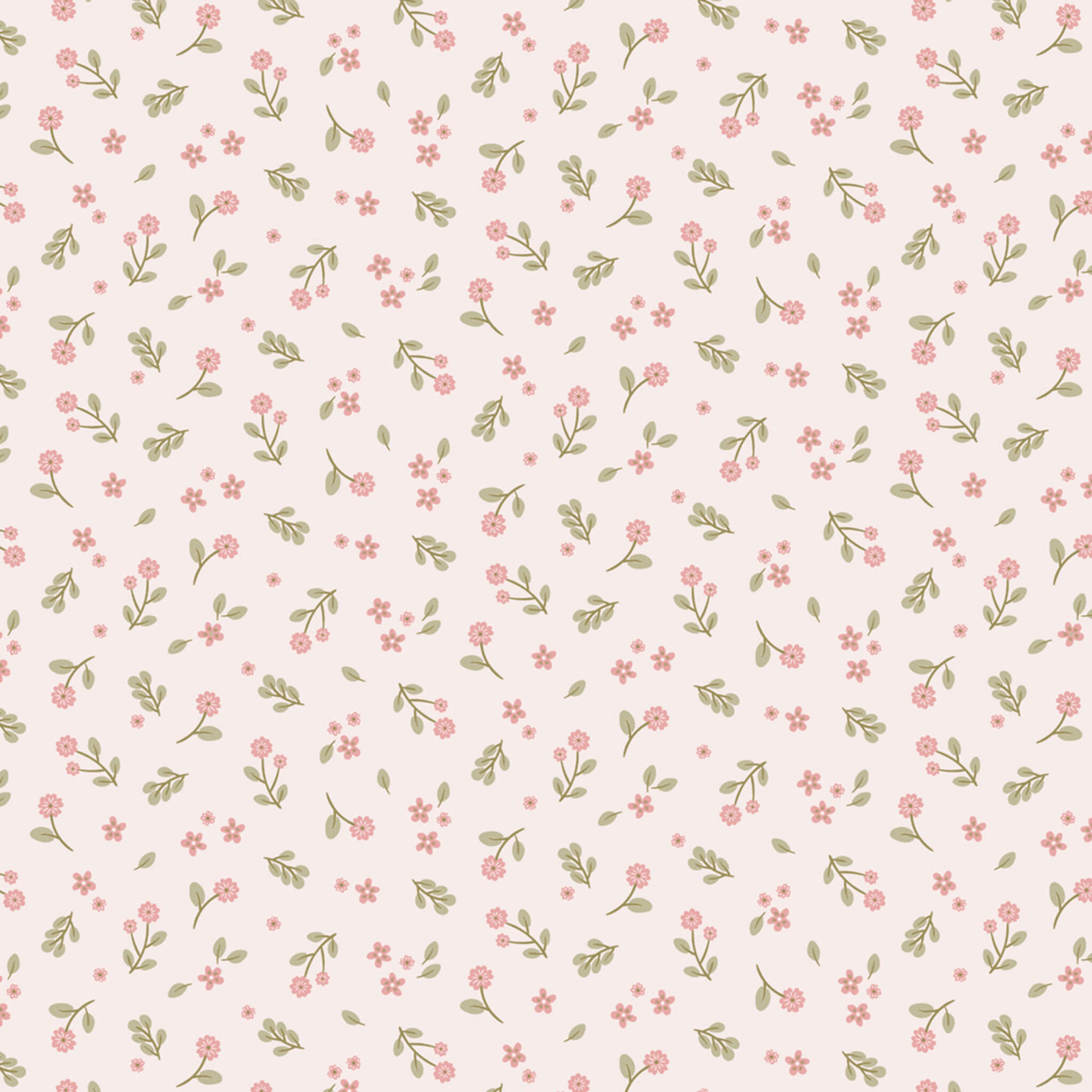 Wall mural Floral Dance in Pink | Roomblush - RB008-RC