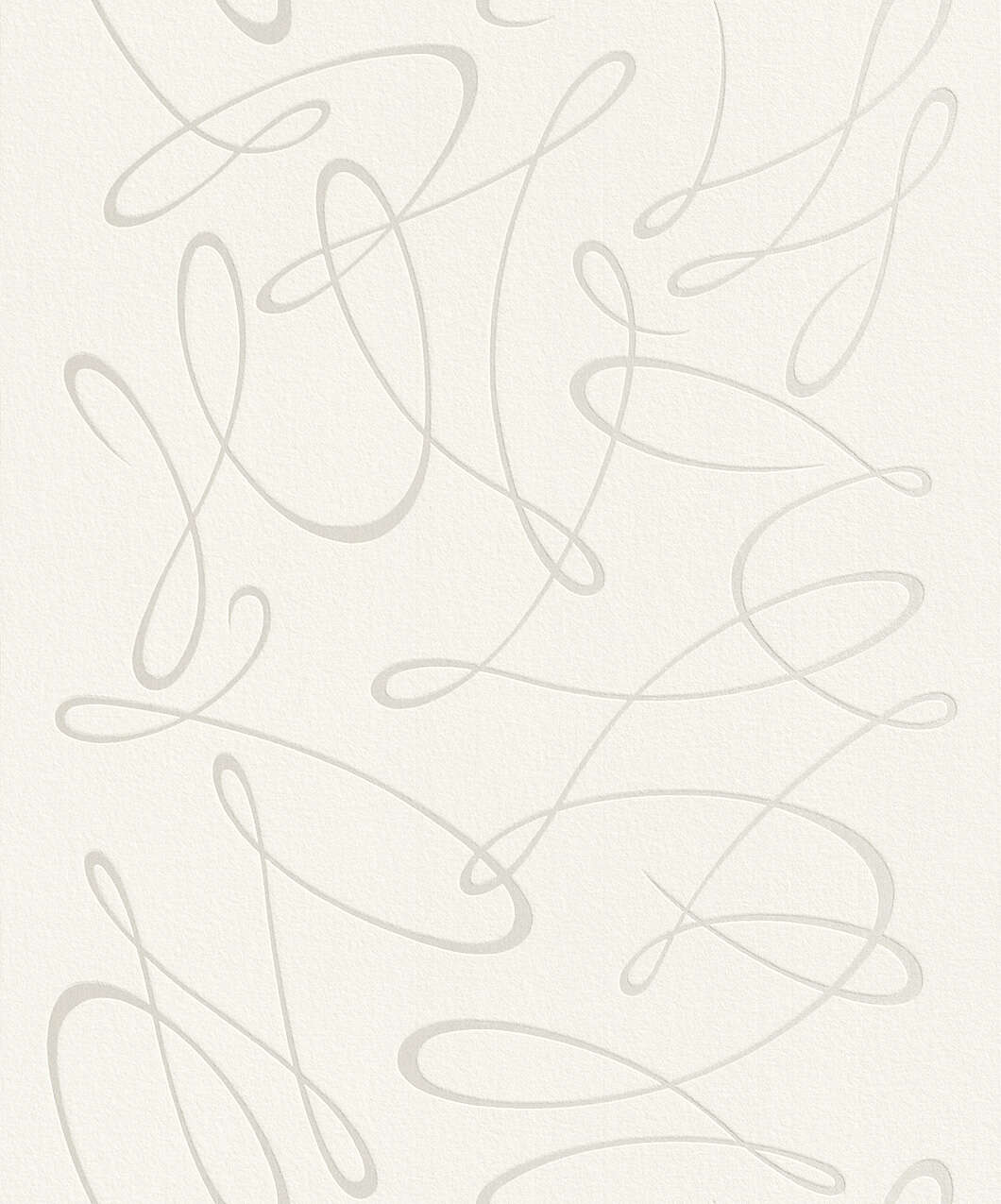 10-753301 Artikelscan 1 Papier peint intissé crème avec volutes brillantes, 753301