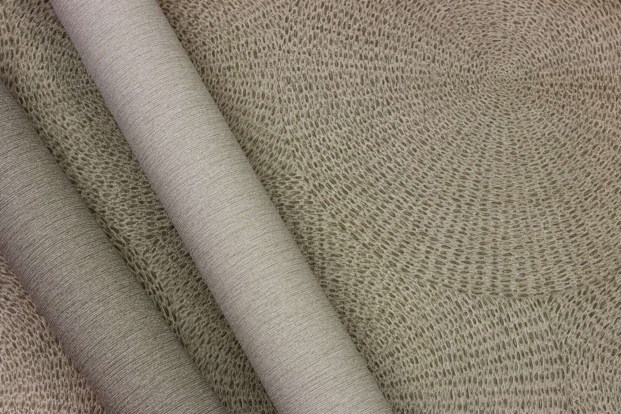 10-979398 Detailaufnahmen 6 Plain non-woven wallpaper in olive-olive green Wall Textures XL Vol. 3 979398