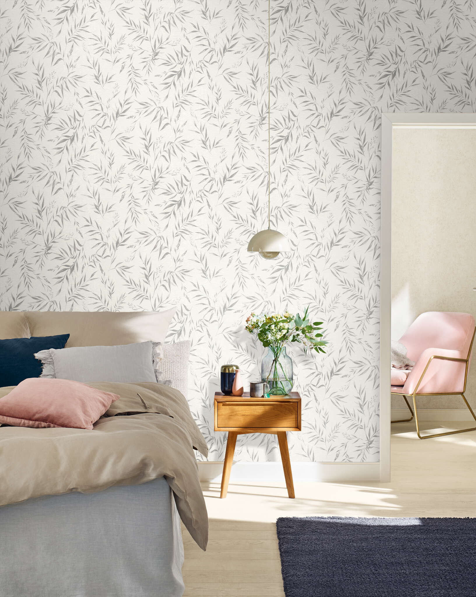 10-320701 Raumbilder 1 Non-woven wallpaper in gray Selection Relief/non-woven 320701