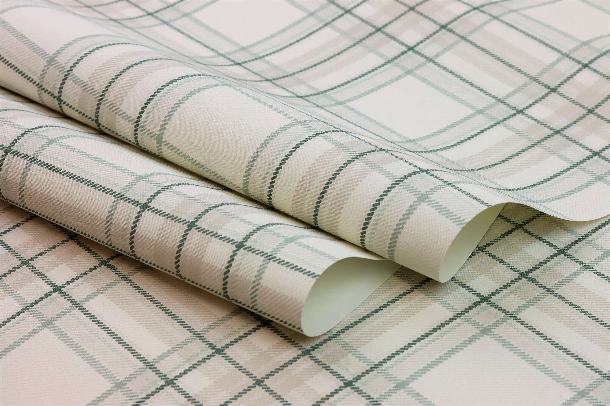 10-537437 Detailaufnahmen 7 Image détaillée de Papier peint à motif tartan