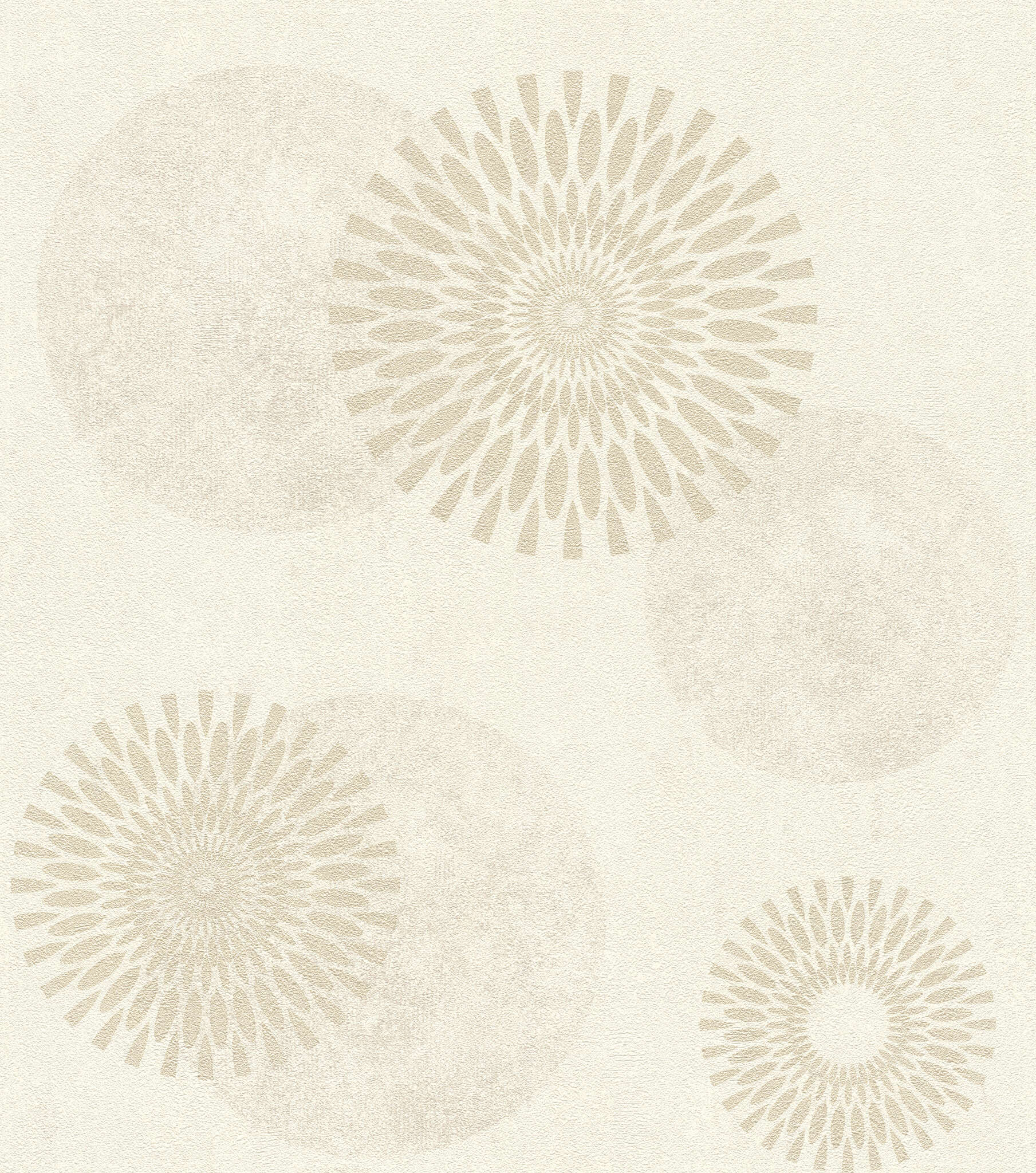 10-651720 Artikelscan 1 Tapete mit Mandalas und floralen Elementen