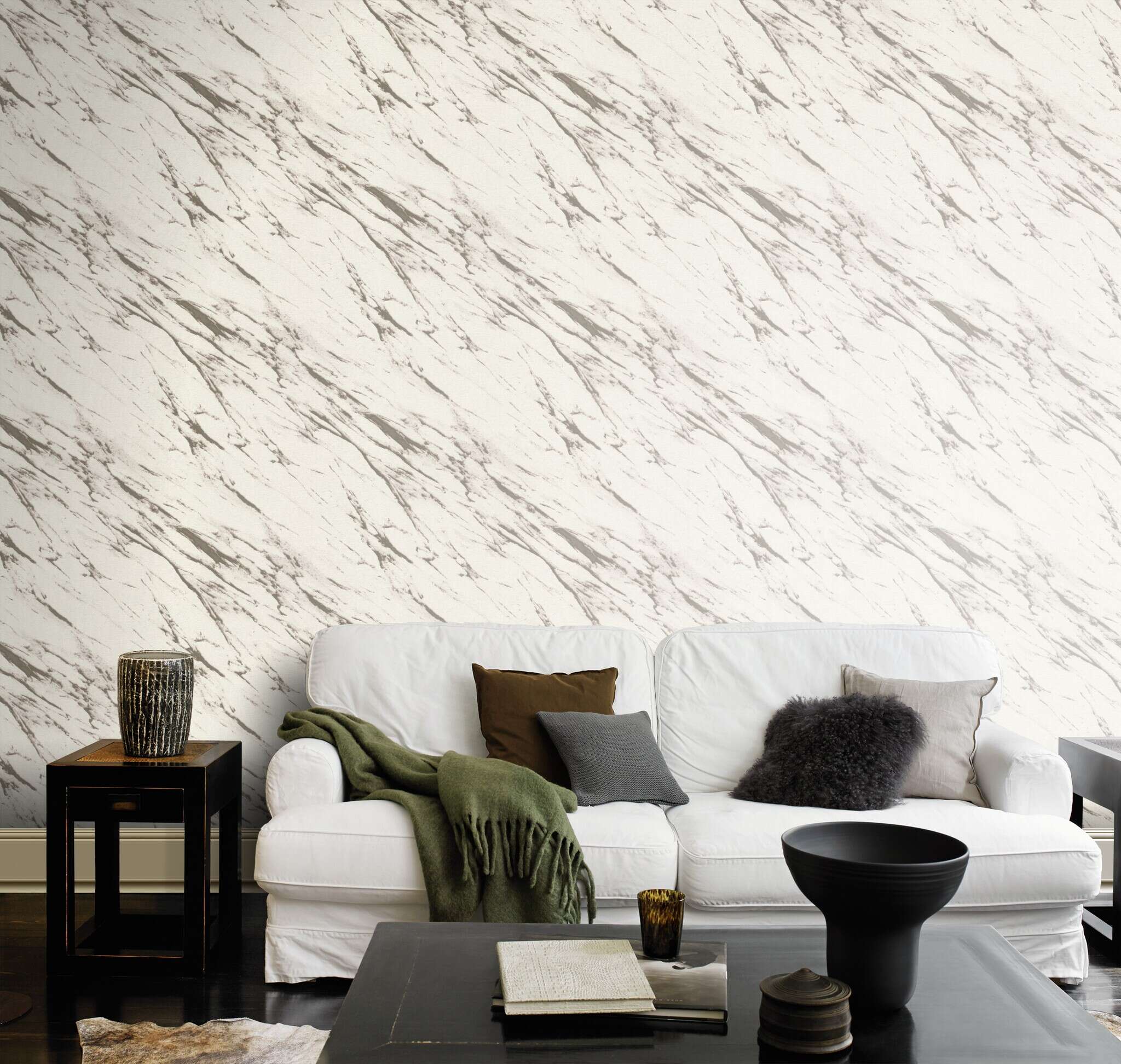 10-320916 Raumsituationen 2 Non-woven wallpaper in beige Selection Relief/non-woven 320916