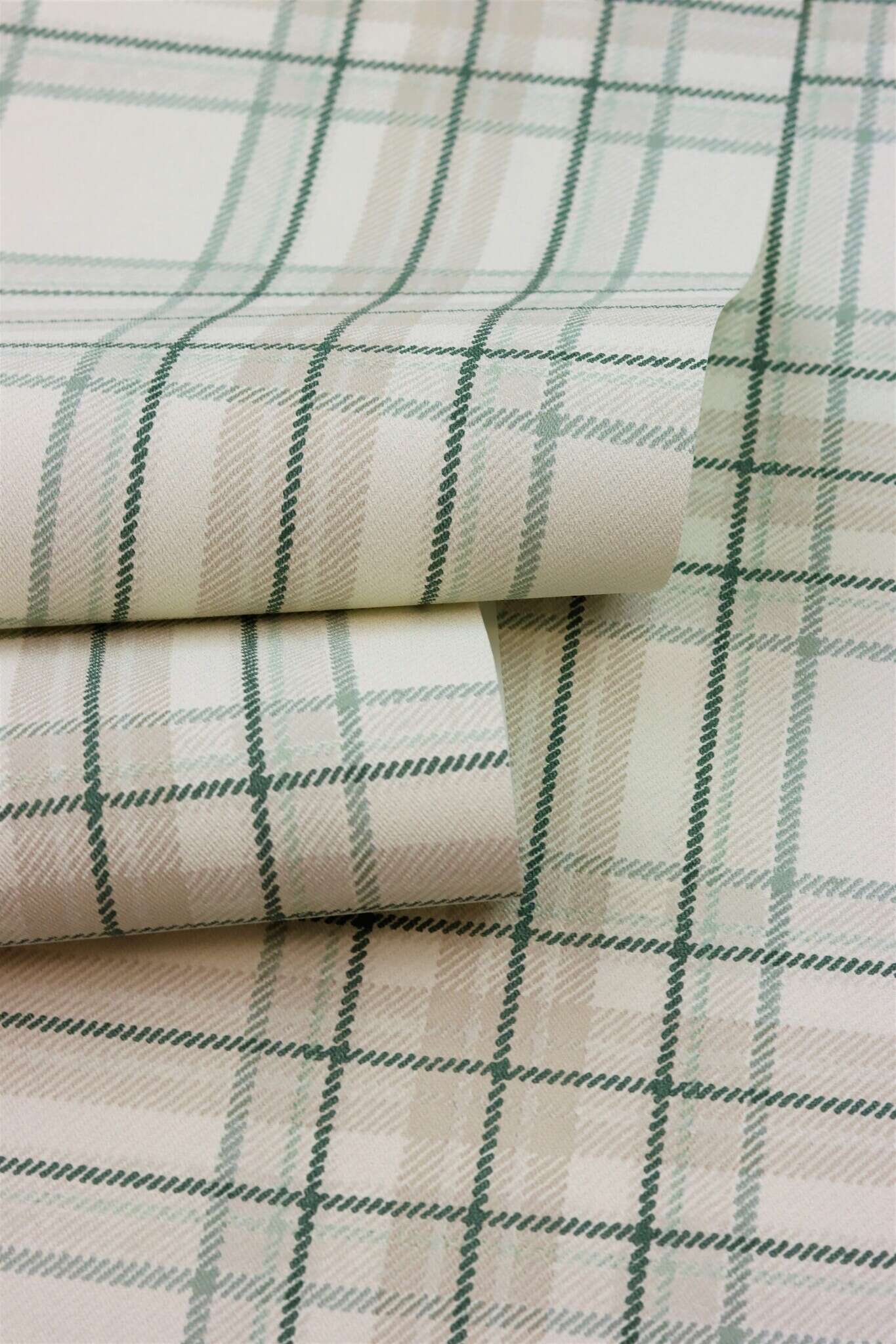 10-537437 Detailaufnahmen 4 Image détaillée de Papier peint à motif tartan