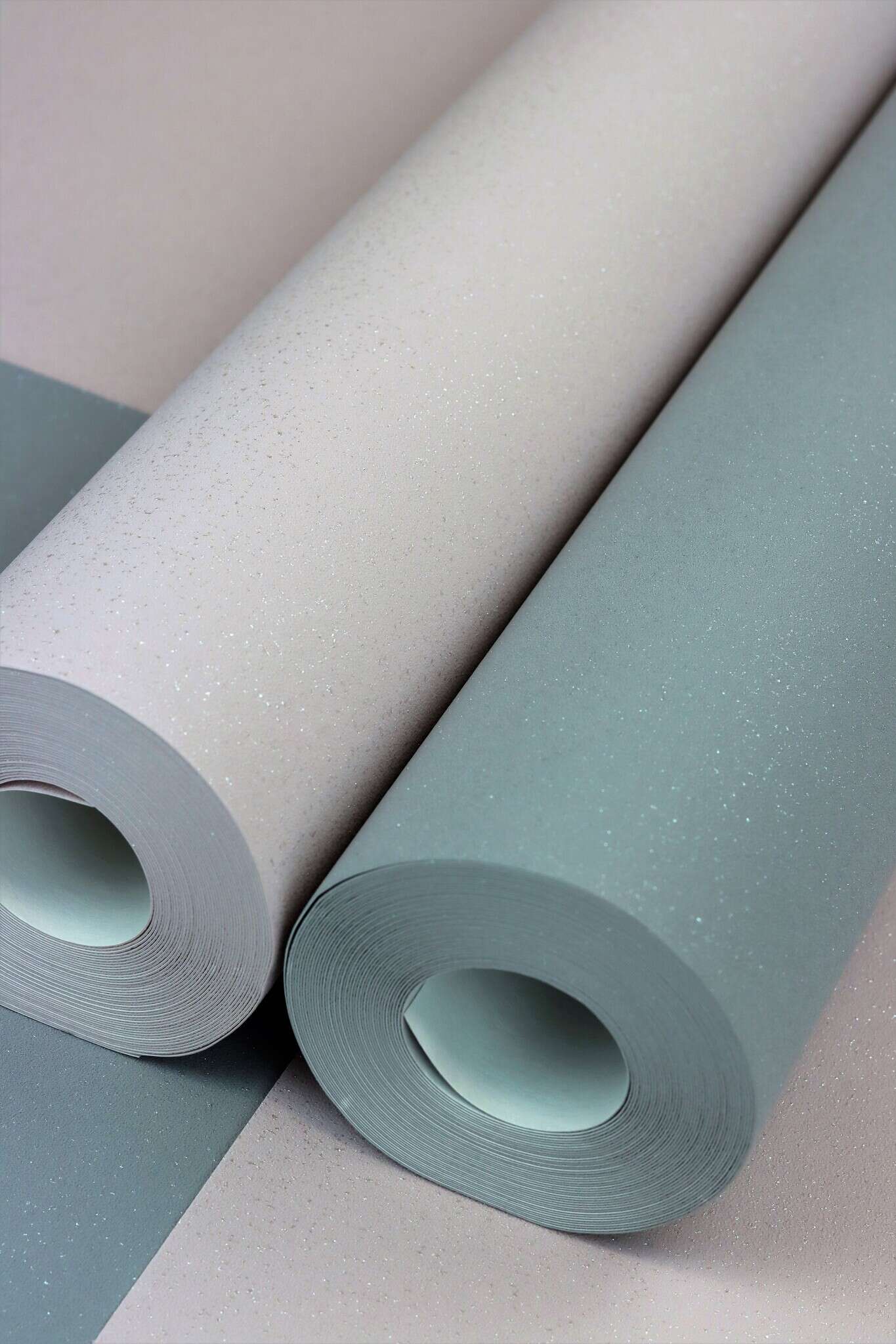 10-523157 Detailaufnahmen 6 Detailed image of Single-colour wallpaper with velour feel