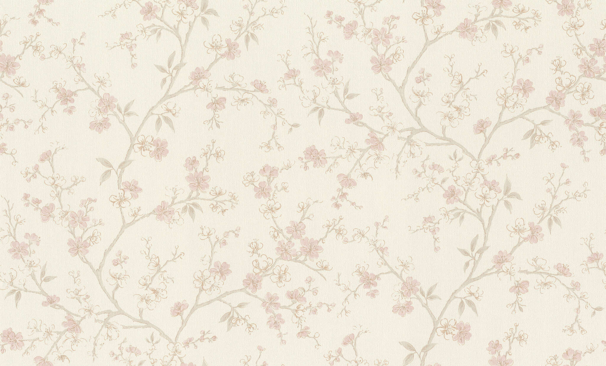 10-981018 Artikelscan 1 Kirschblüten Vliestapete in Rosa-Puderrosa Selection doppeltbreit 981018