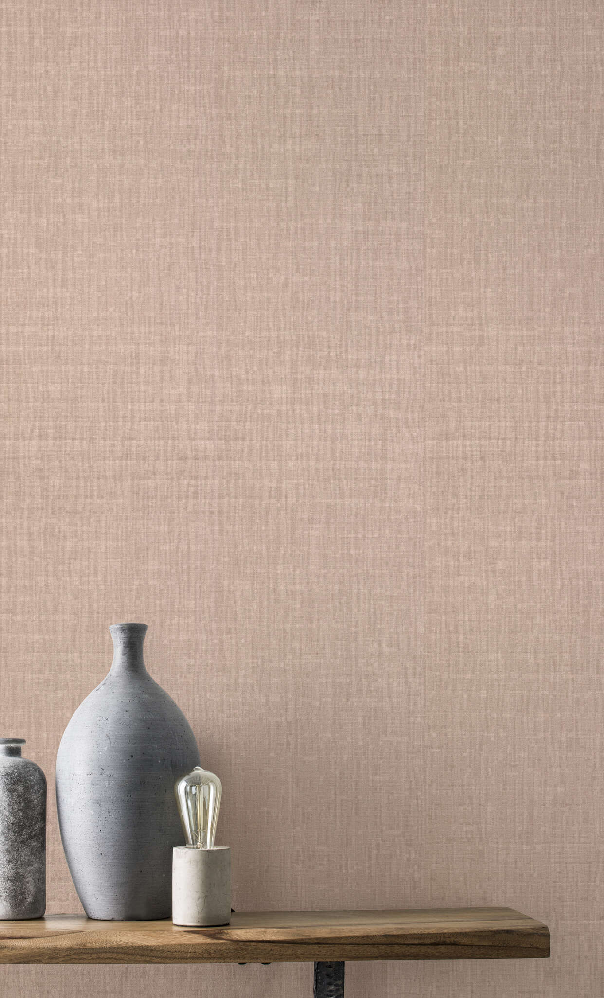 10-484649 Raumsituationen 2 Room with Single-colour wallpaper with a textile texture