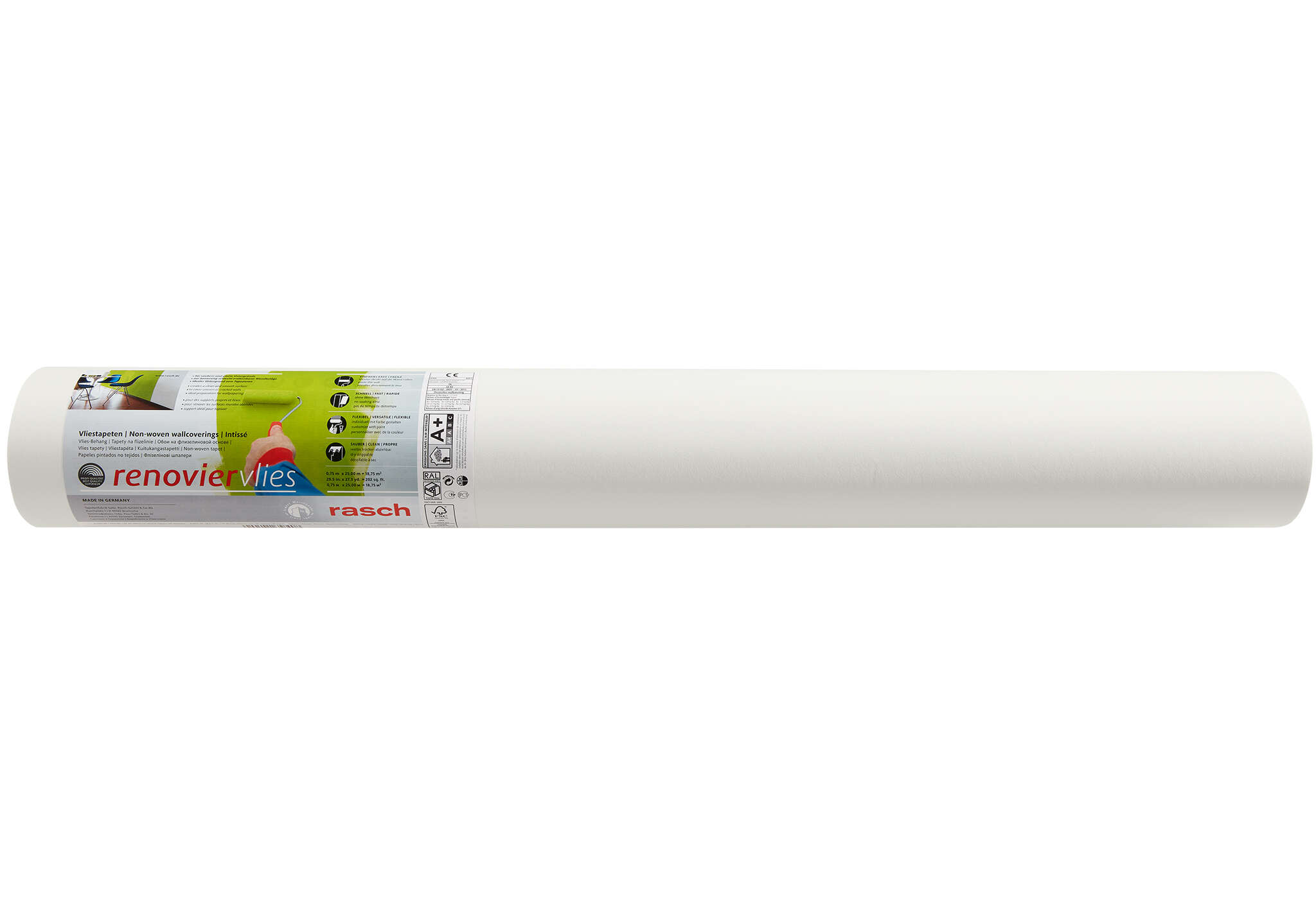 10-658408 Rolle verpackt 1 Non-tissé de rénovation pour peintres 658408 - 25m x 0,75m