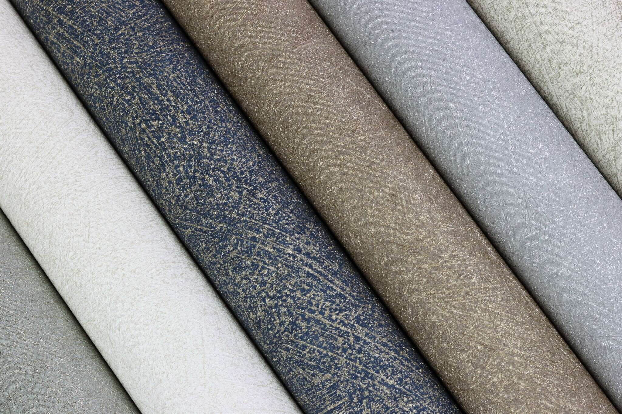 10-520279 Detailaufnahmen 3 Plaster texture non-woven wallpaper in green-green-grey Selection vinyl/non-woven 520279