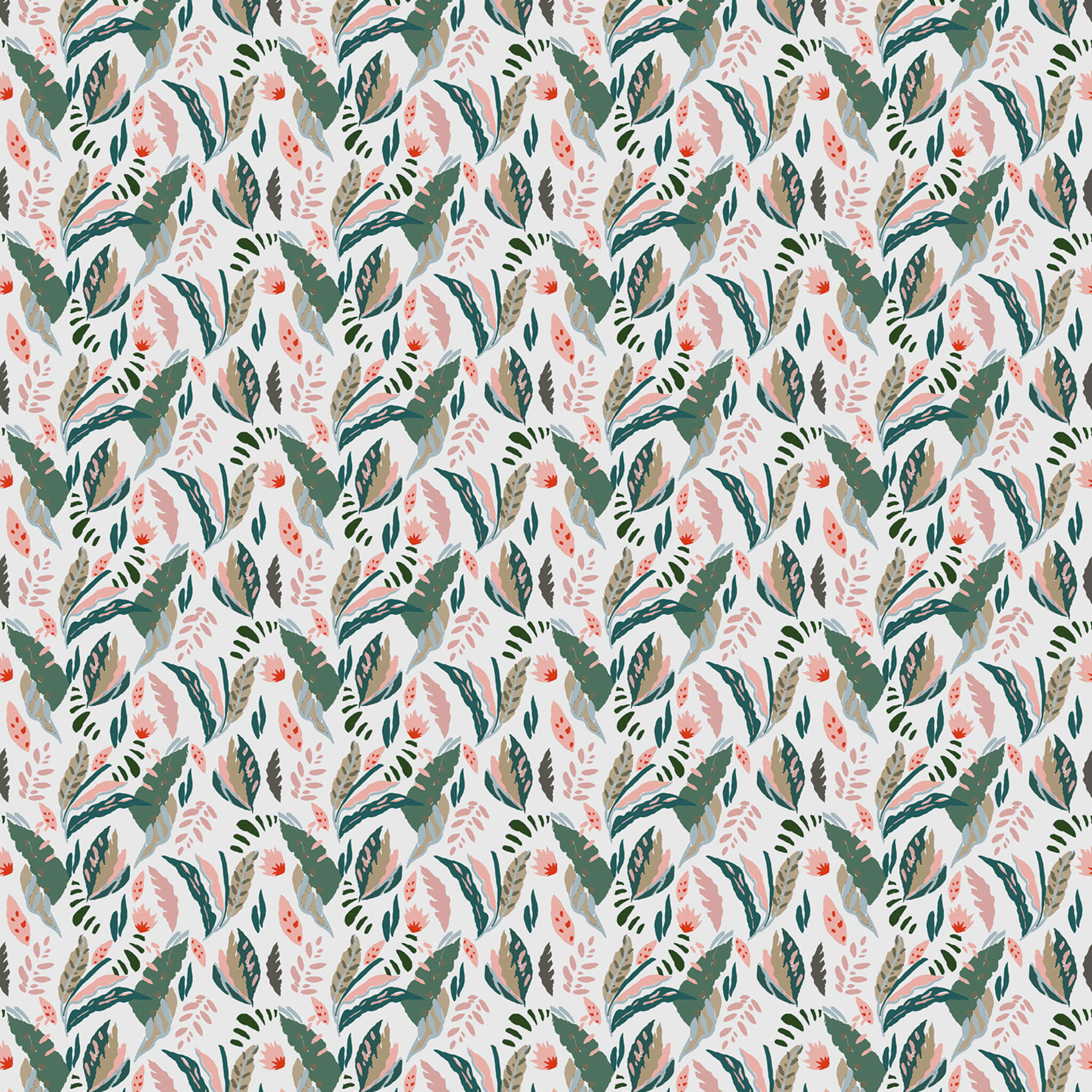 Wall mural Hacienda in Green | Roomblush - RB201