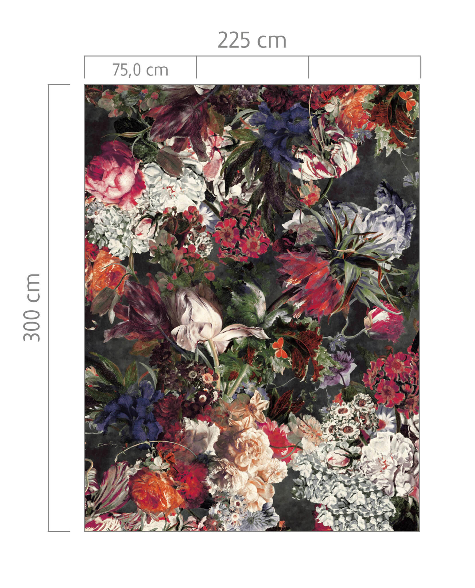 Fototapete Blumen 606874 Passepartout Fototapete 606874