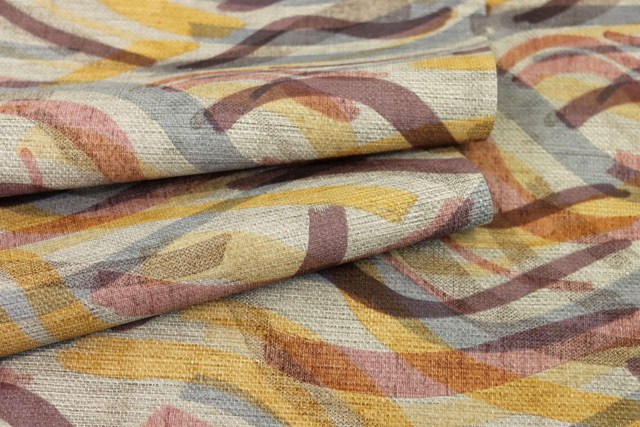 10-970258 Detailaufnahmen 6 Brushstroke non-woven wallpaper in brown-dark brown Selection double wide 970258