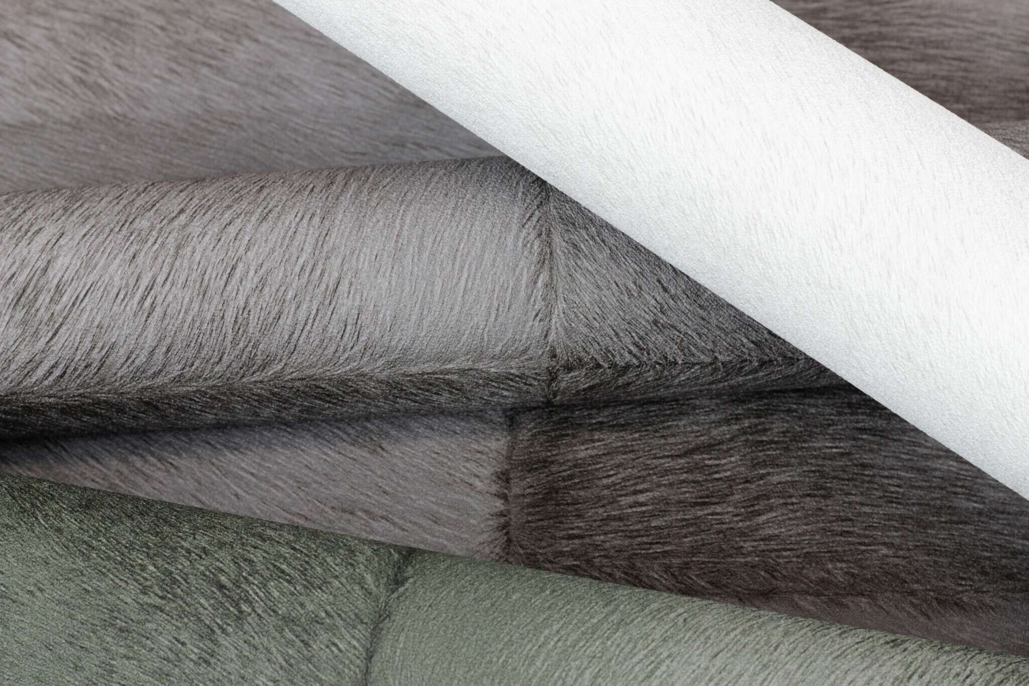 10-419139 Detailaufnahmen 3 Fur-look non-woven wallpaper in brown-taupe Selection 419139