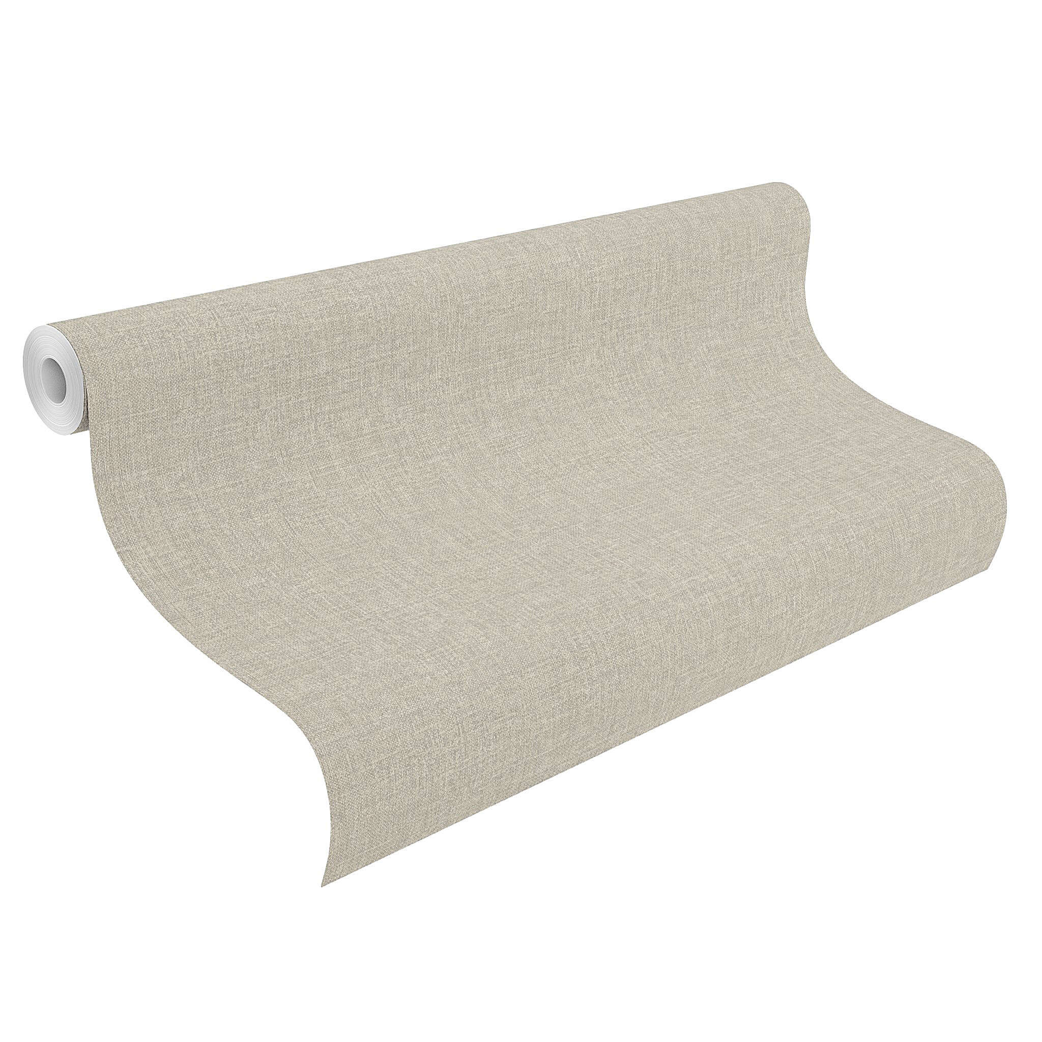 10-970517 Rolle abgerollt 1 Papier peint intissé uni gris-gris moyen Wall Textures XL Vol. 3 970517