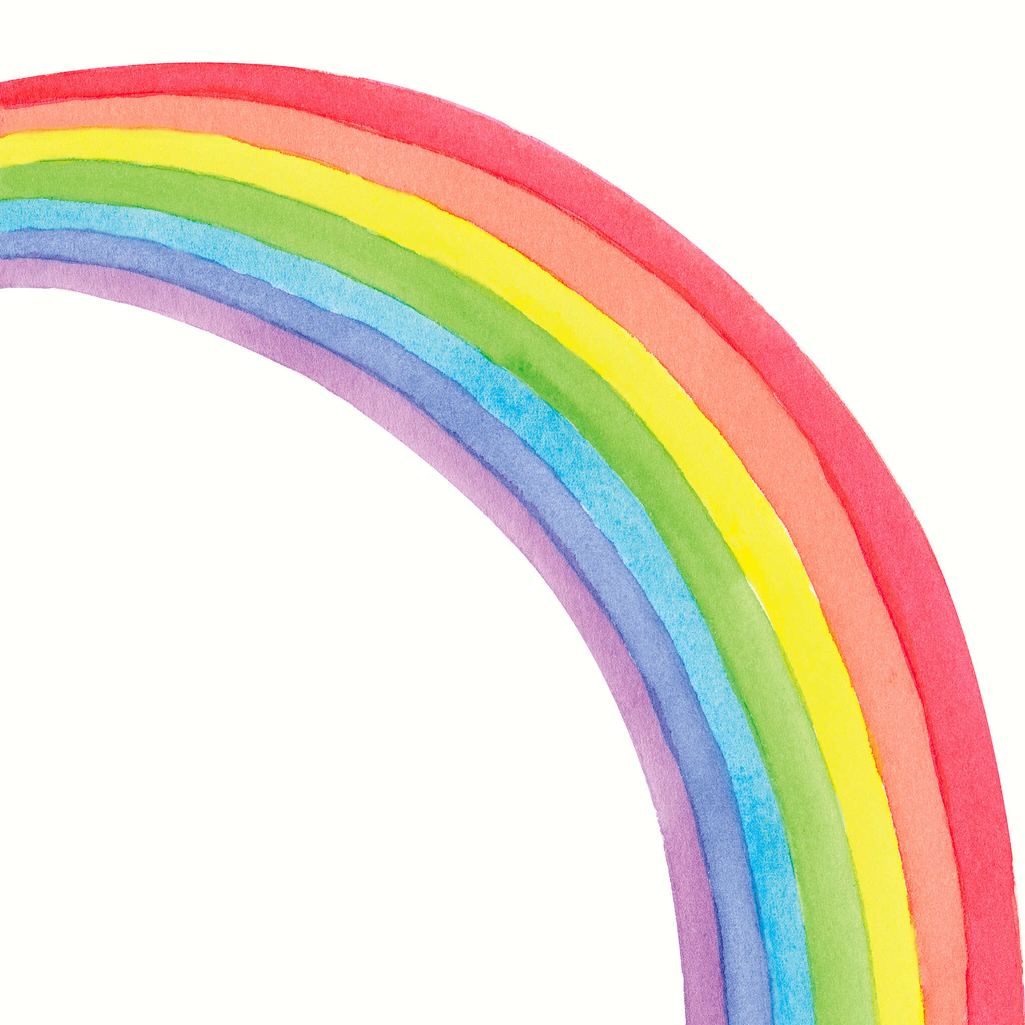 Fototapete Regenbogen in Aquarelloptik 253252