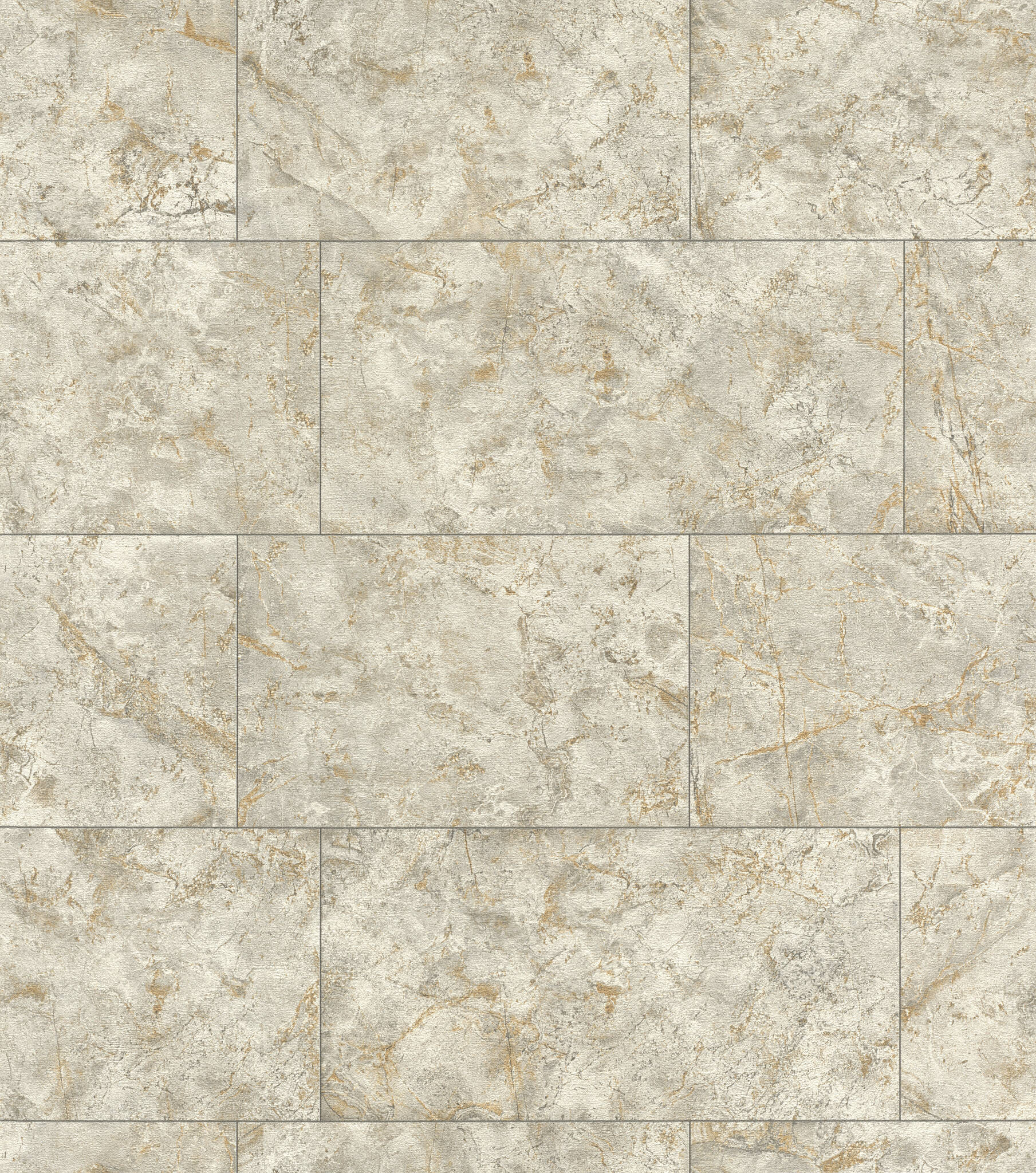 Selbstklebende Tapete Luxora 371420 - Naturstein-Optik in Grau und Gold Papier peint autocollant Luxora 371420 - Aspect pierre naturelle grise et or