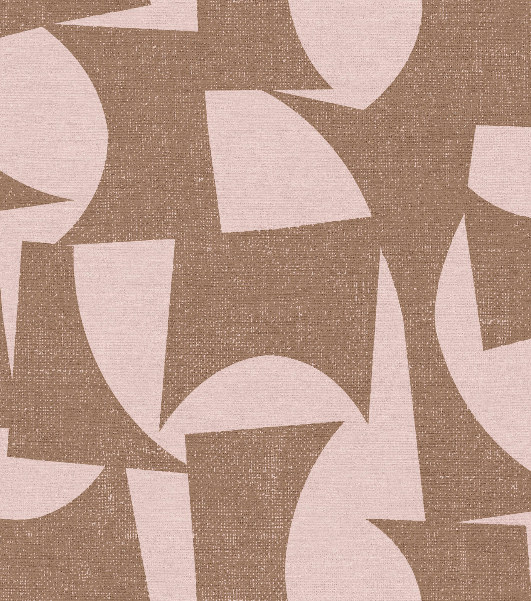 Fototapete Schöner Wohnen-Kollektion Abstract Rosa Braun 366723 SCHÖNER WOHNEN collection mural ABSTRACT photo wallpaper in pink and brown 366723