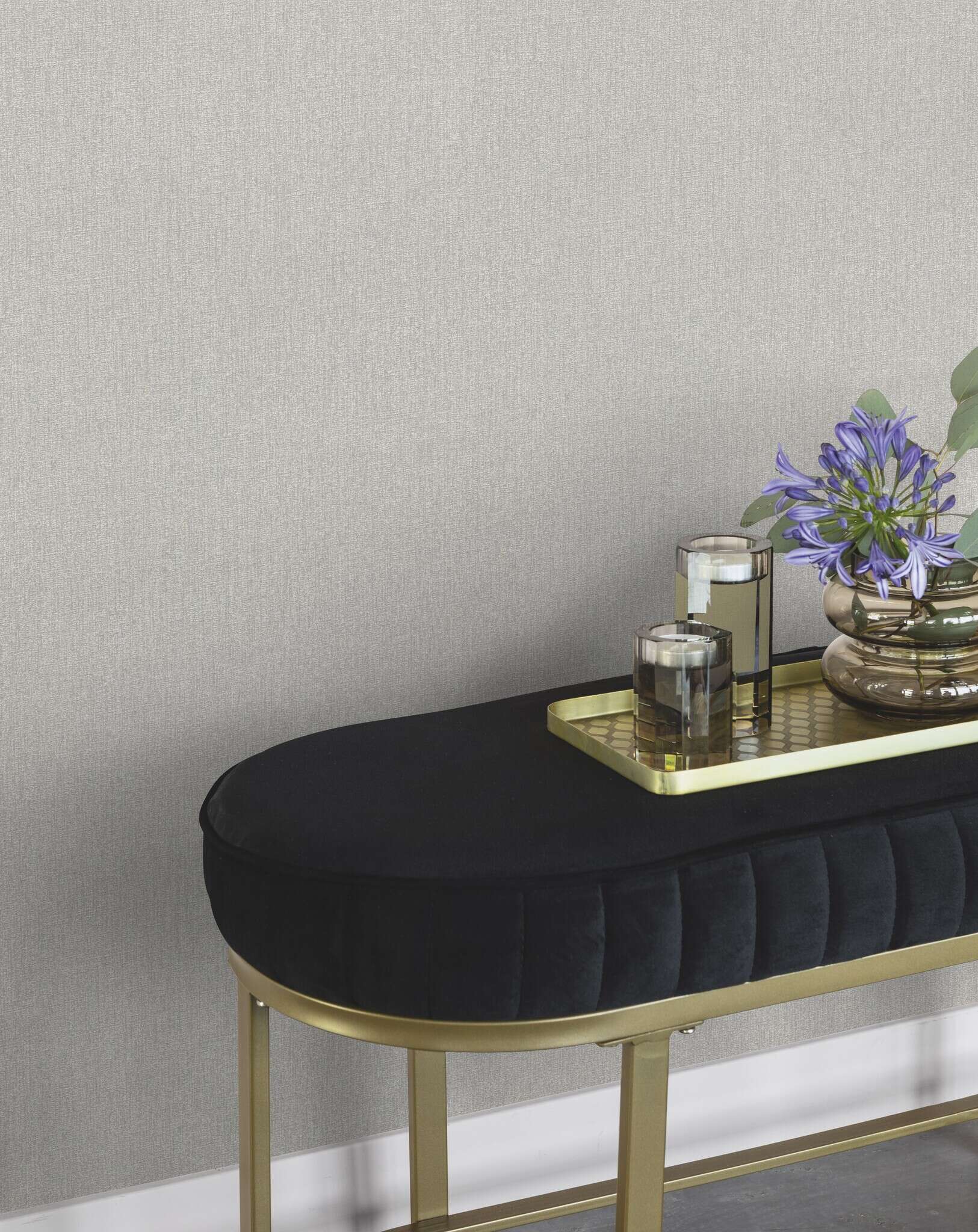 10-350104 Raumsituationen 2 Non-woven wallpaper in gray Selection Relief/non-woven 350104