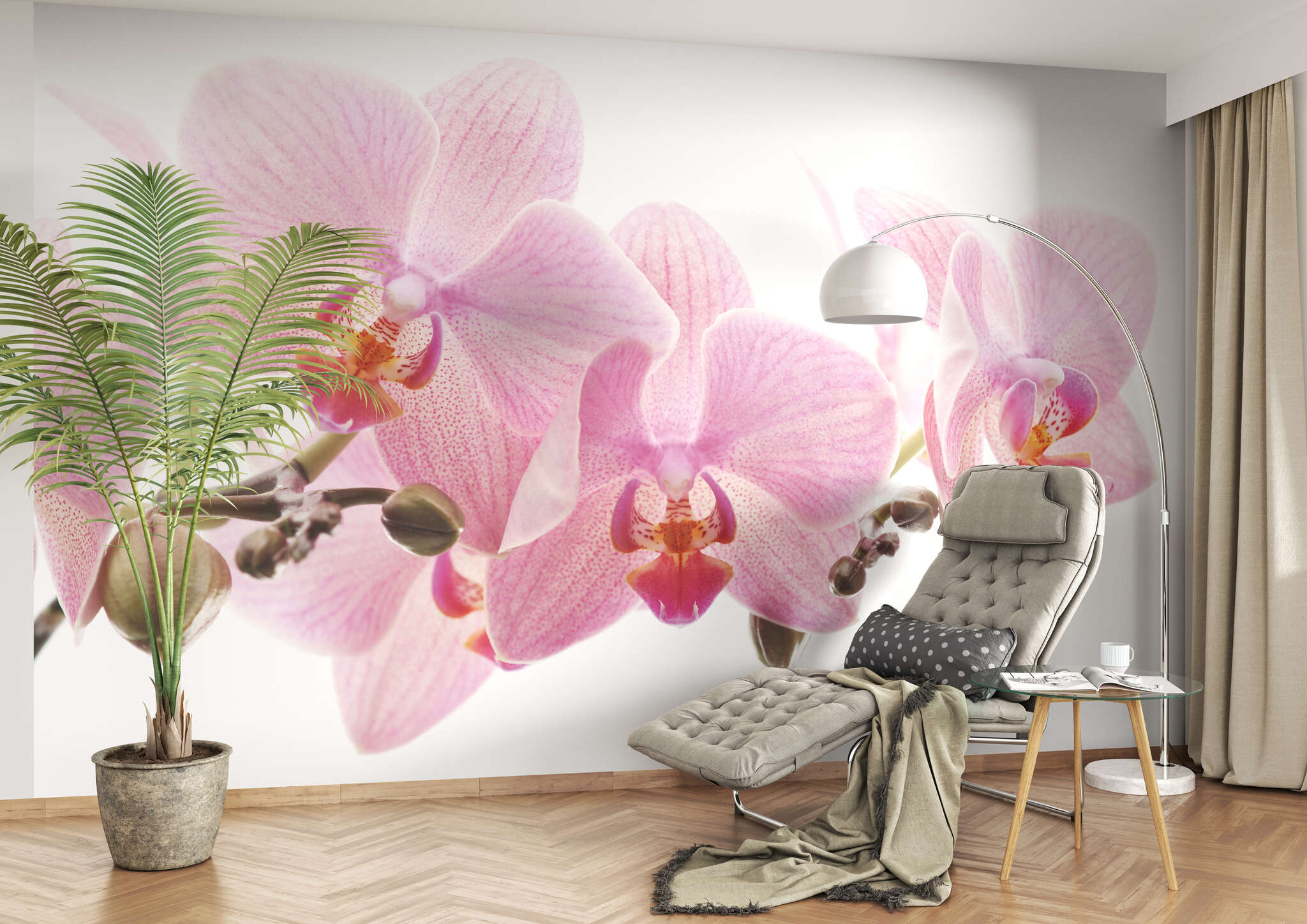 10-838350 Raumbilder 2 Non-woven wallpaper in pink Magicwalls (Booklet) 838350