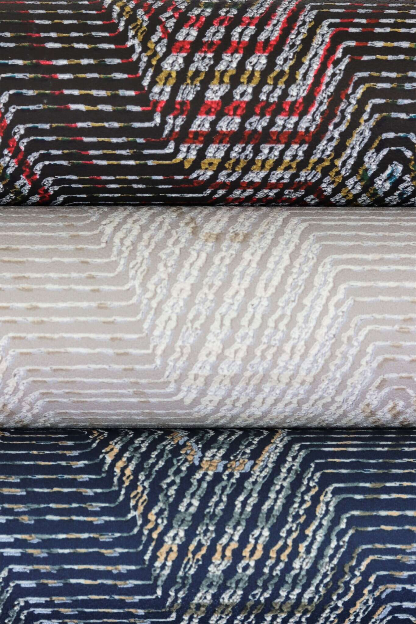 10-751925 Detailaufnahmen 14 Detailed image of Geometric textile pattern in ethnic style