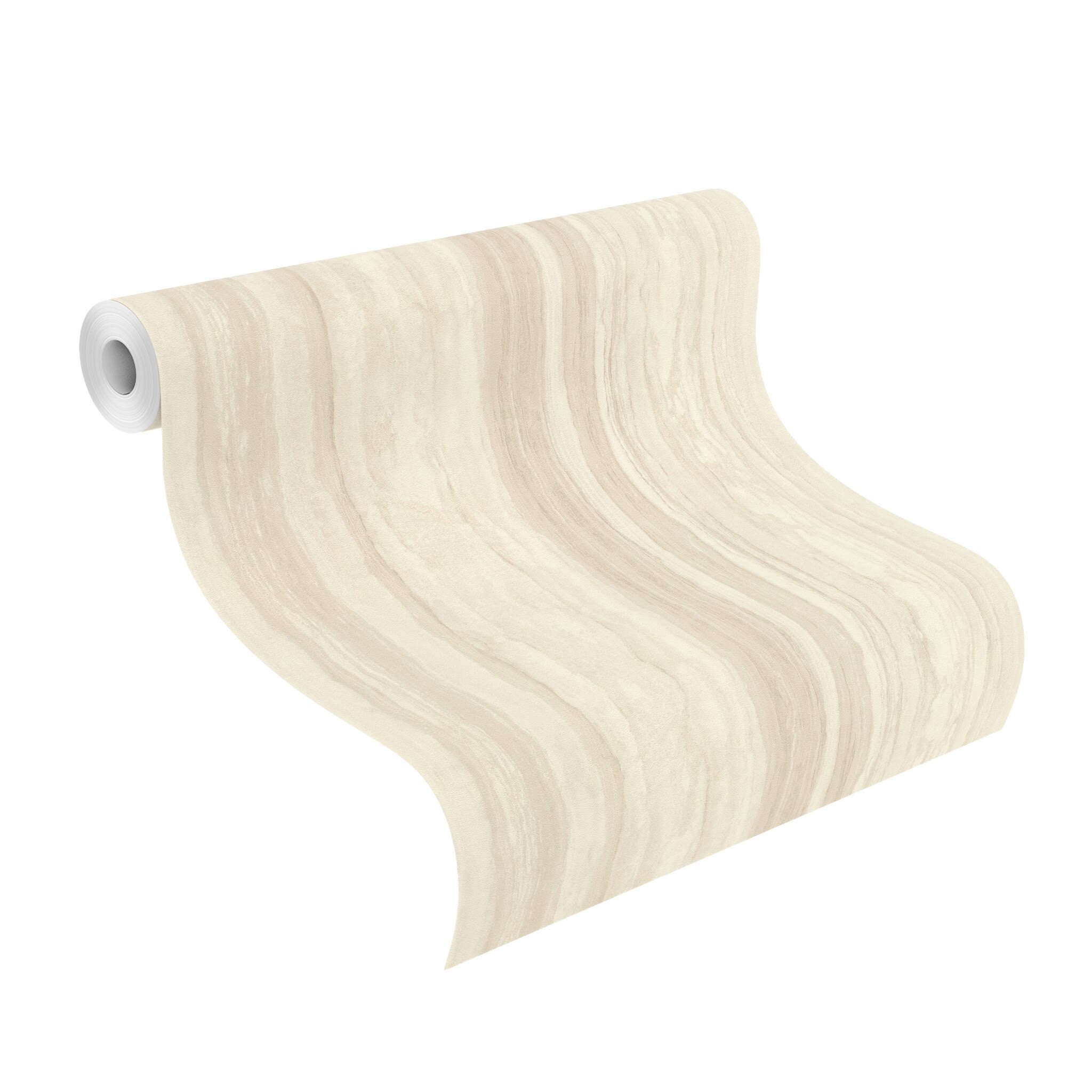 10-497328 Rolle abgerollt 1 Palazzo non-woven wallpaper in cream - Factory VI 497328